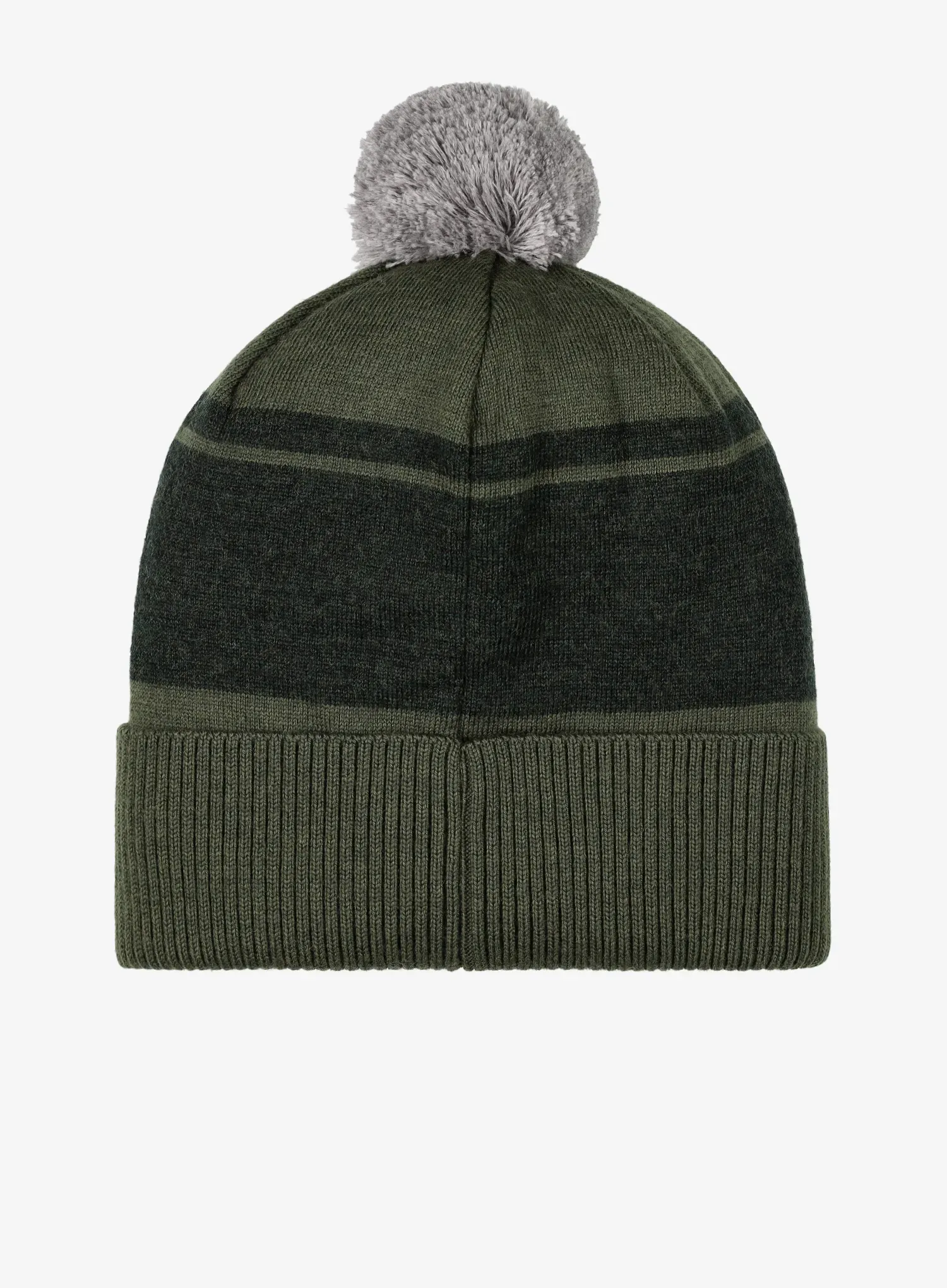 Zimní čepice Norrona Heavy MerinoUll Logo Beanie - olive night melange