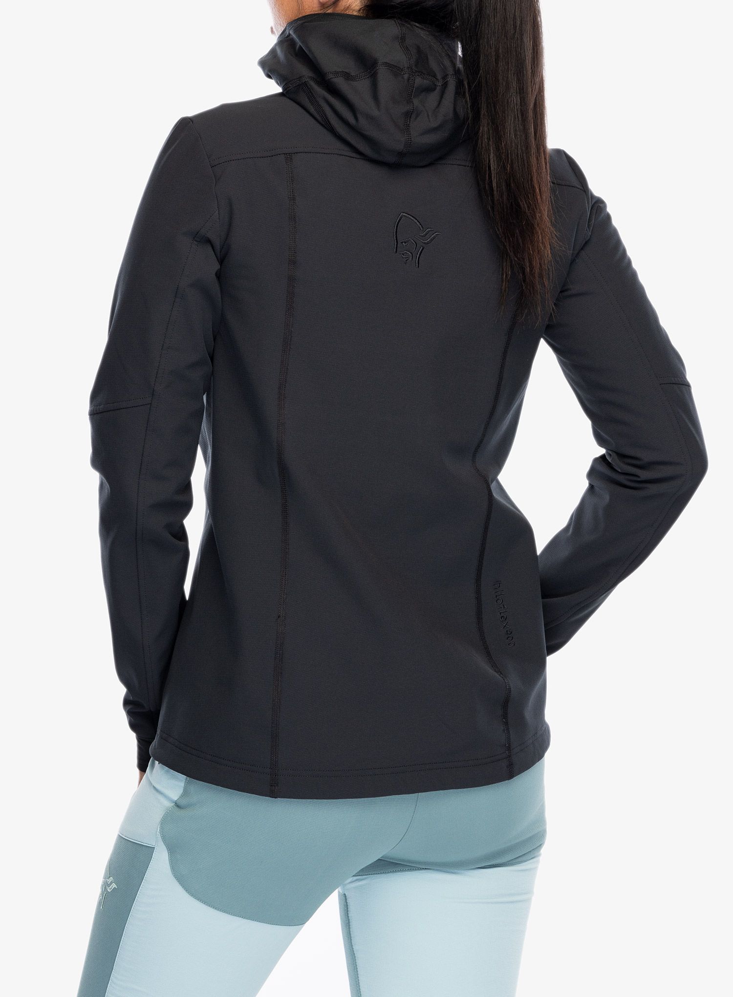 Dámská bunda Norrona Lofoten Hiloflex200 Hood - caviar