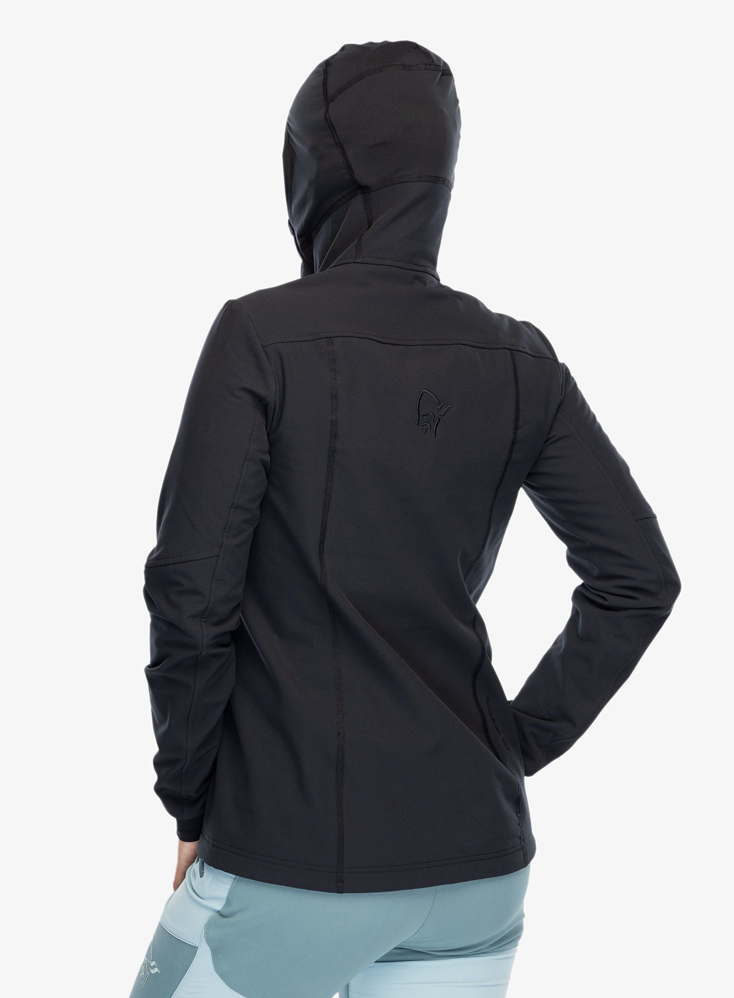 Dámská bunda Norrona Lofoten Hiloflex200 Hood - caviar