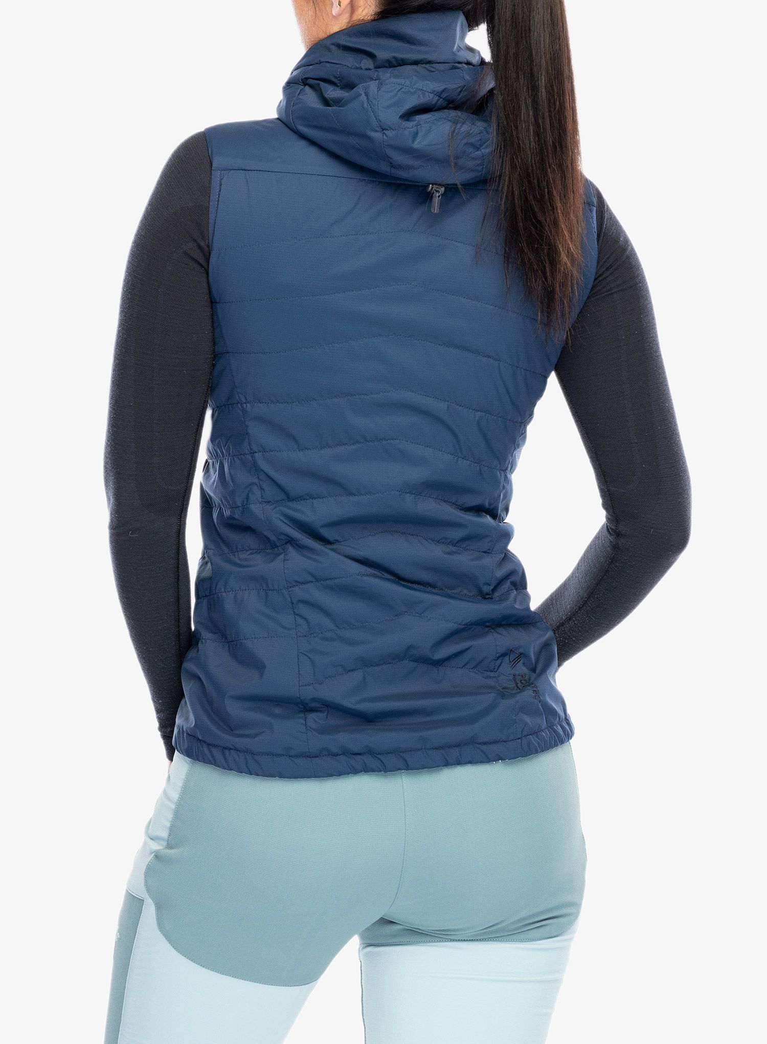 Vesta dámská Norrona Lyngen Alpha90 Vest - indigo night