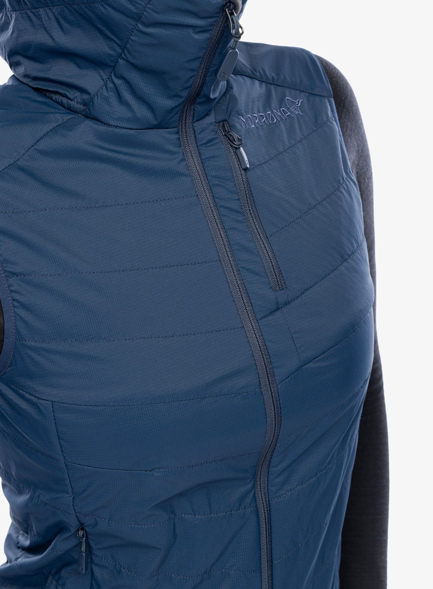 Vesta dámská Norrona Lyngen Alpha90 Vest - indigo night