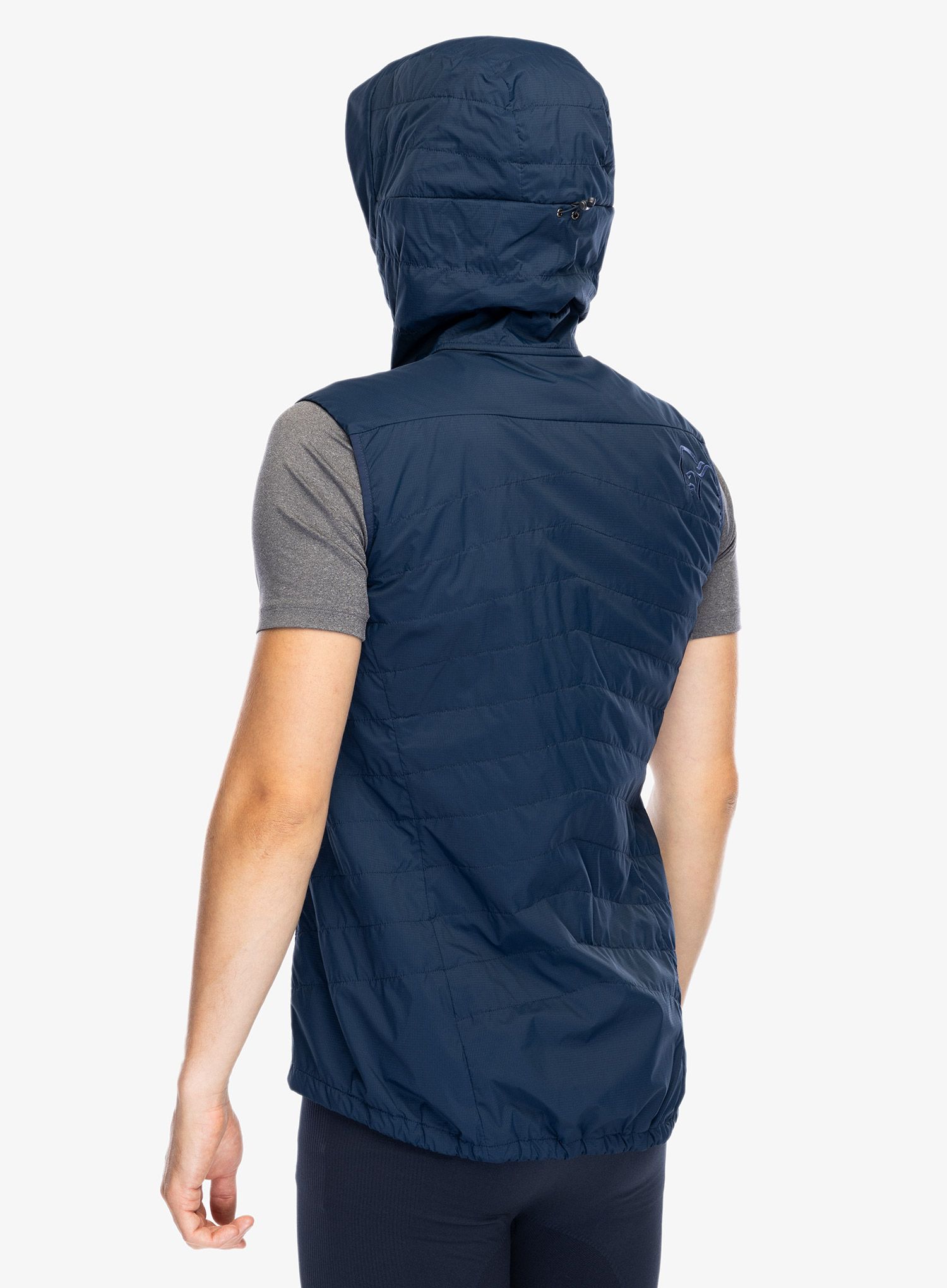 Zateplená vesta Norrona Lyngen Alpha90 Vest - indigo night