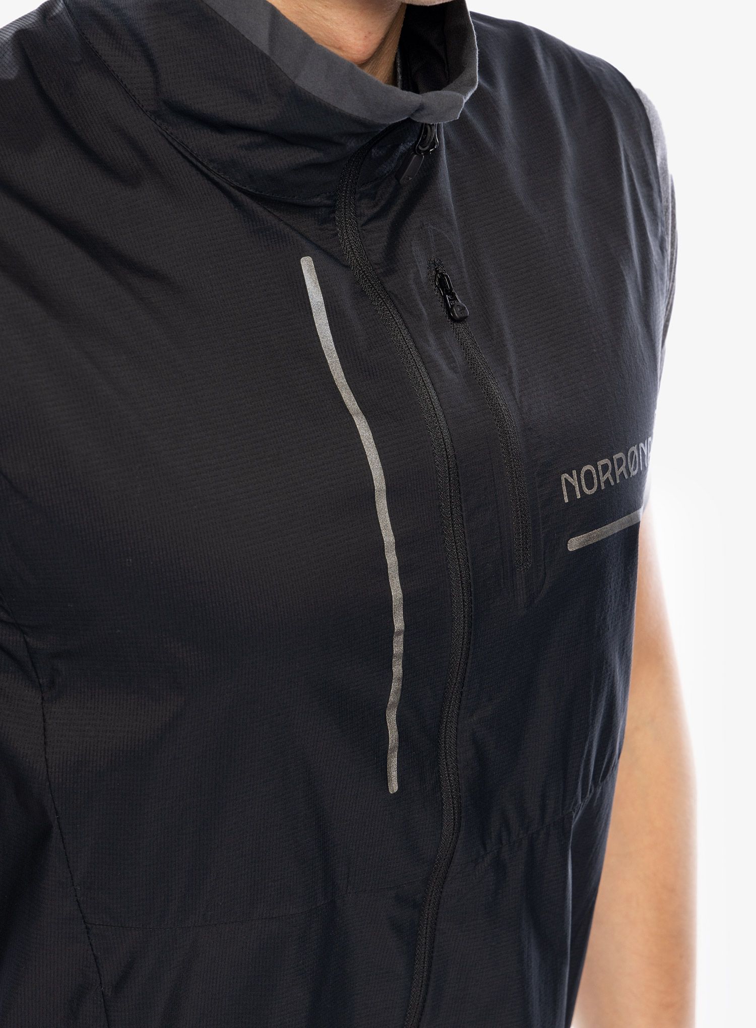 Vesta Norrona Senja Aero90 Vest - caviar