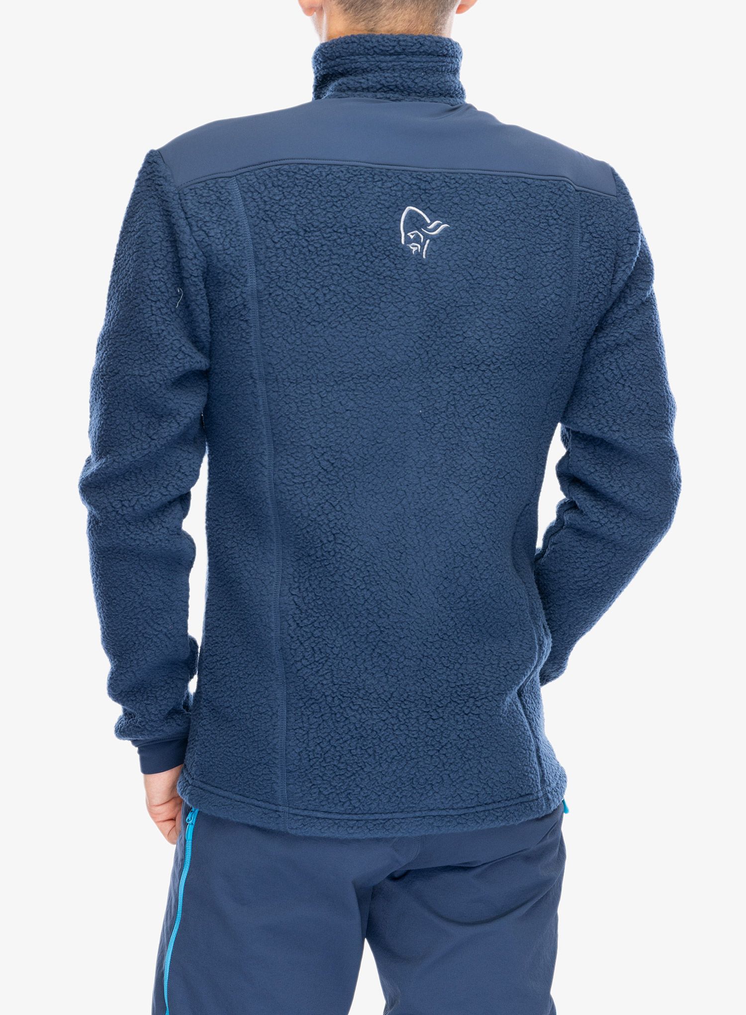 Fleecová bunda Norrona Trollveggen Thermal Pro Jacket - indigo night/indigo night