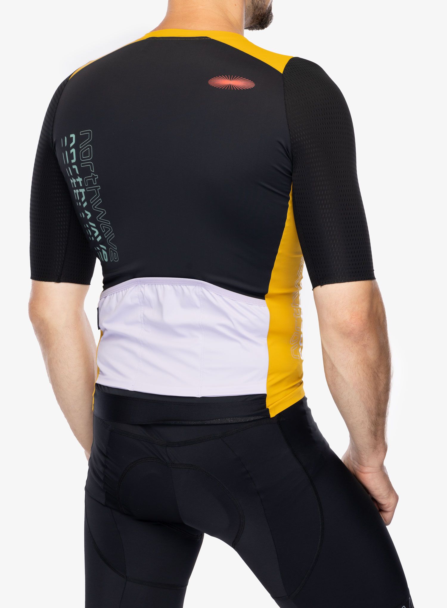 Cyklotriko Northwave Extreme Evo Jersey Short Sleeve - ochre/black