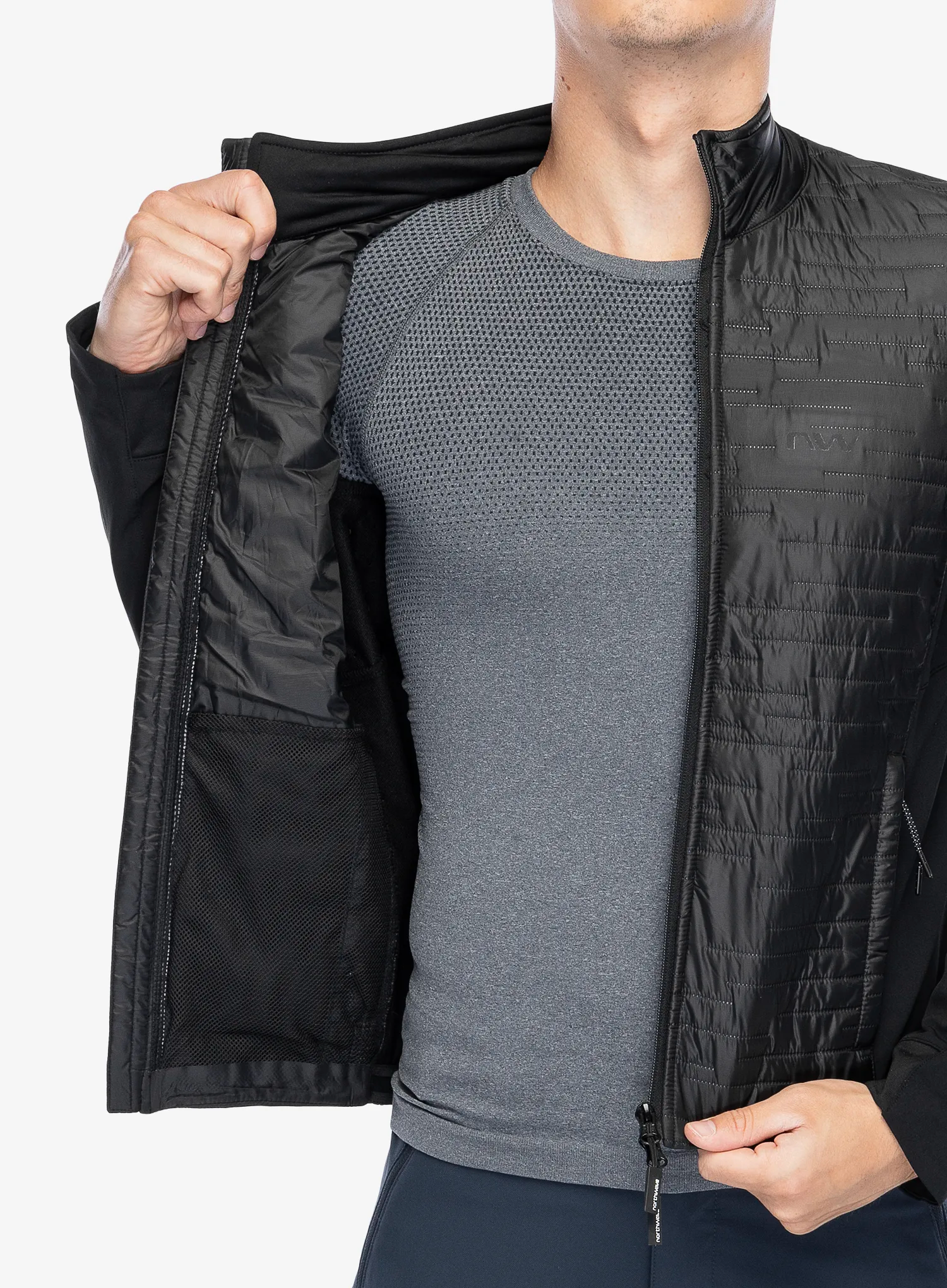 Bunda na kolo Northwave Extreme Trail Jacket - black