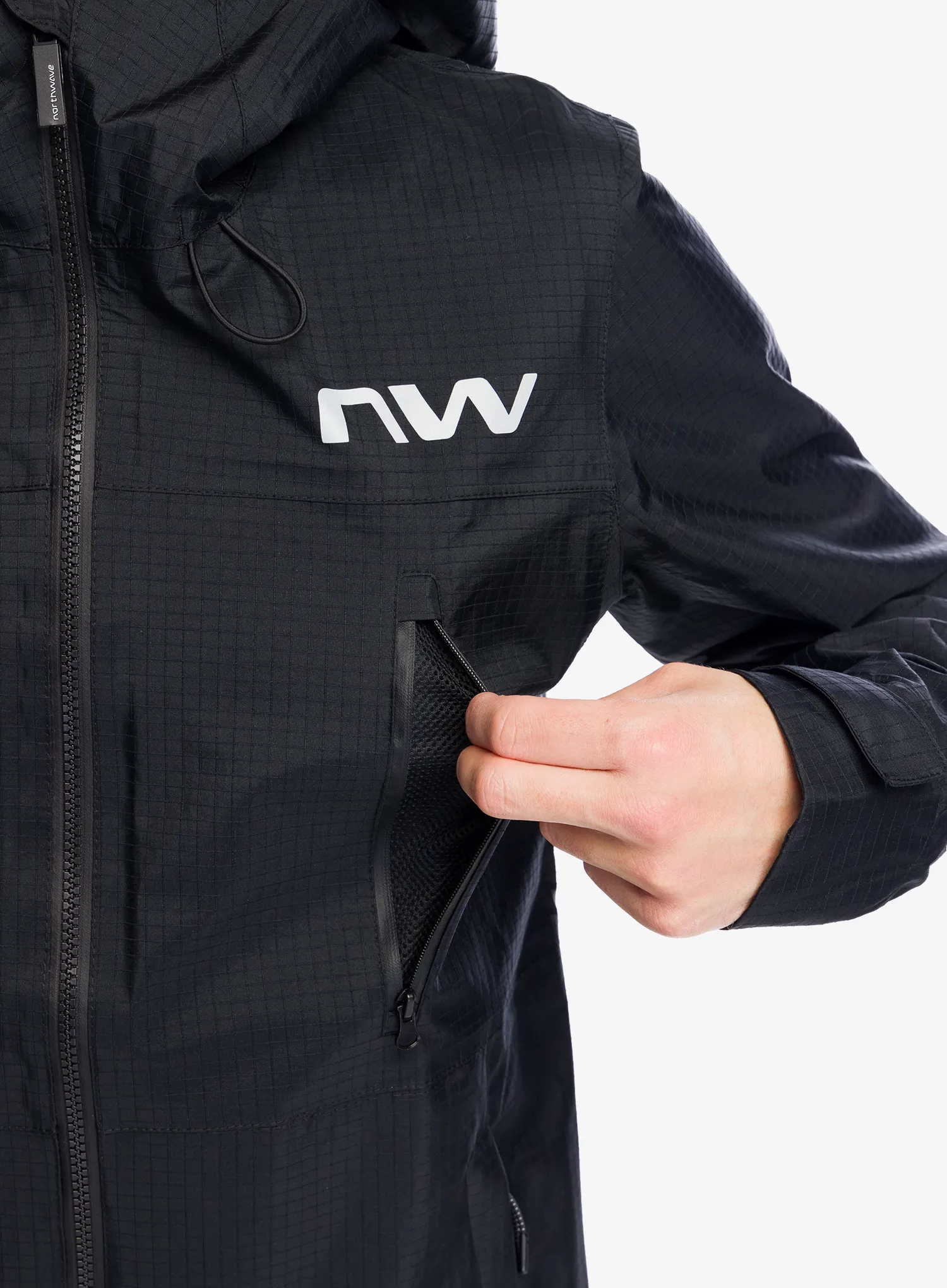 Bunda na kolo Northwave Noworry Pro Hardshell Jacket - black