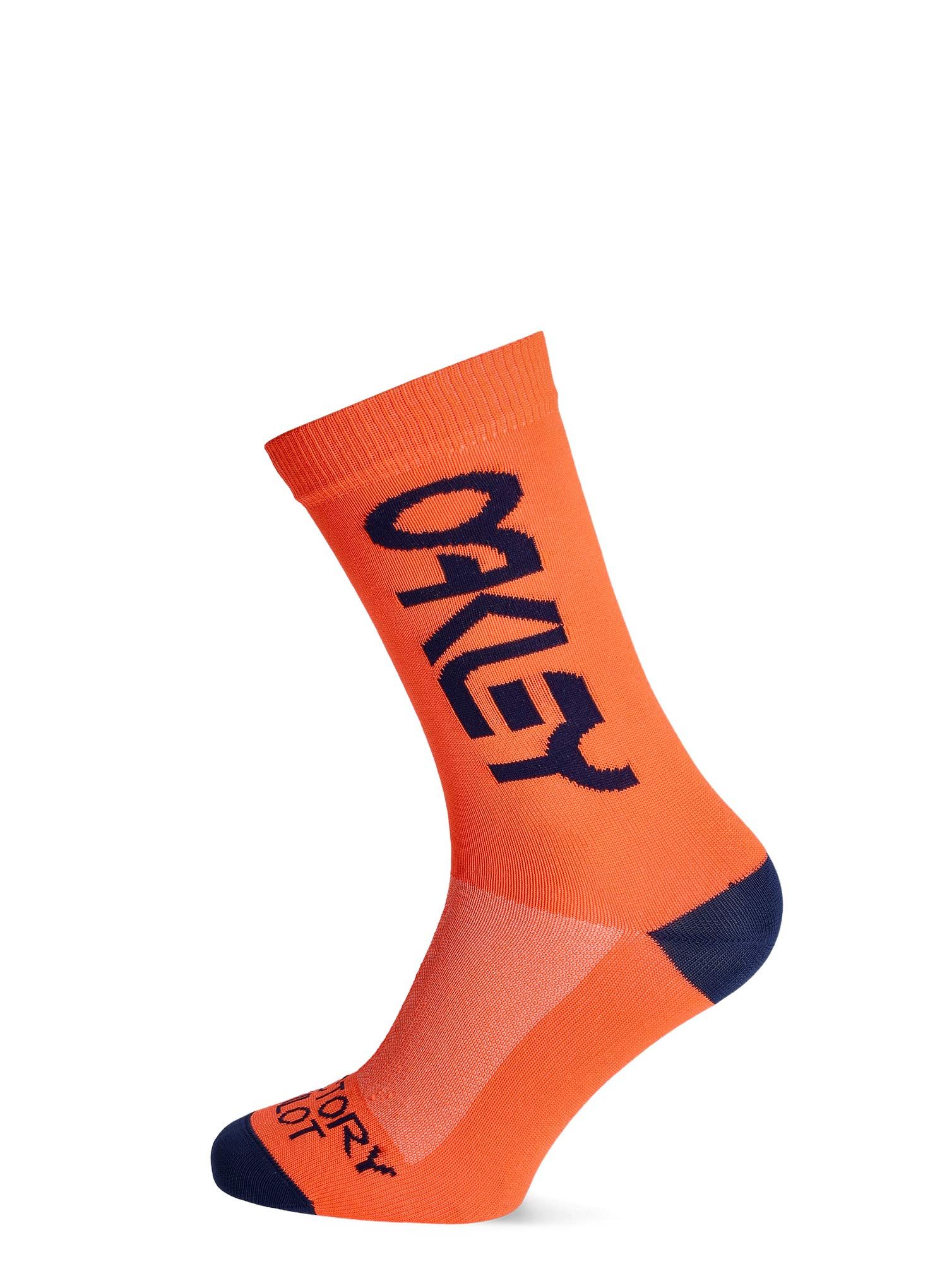 Cyklistické ponožky Oakley Factory Pilot Mtb Socks - neon orange