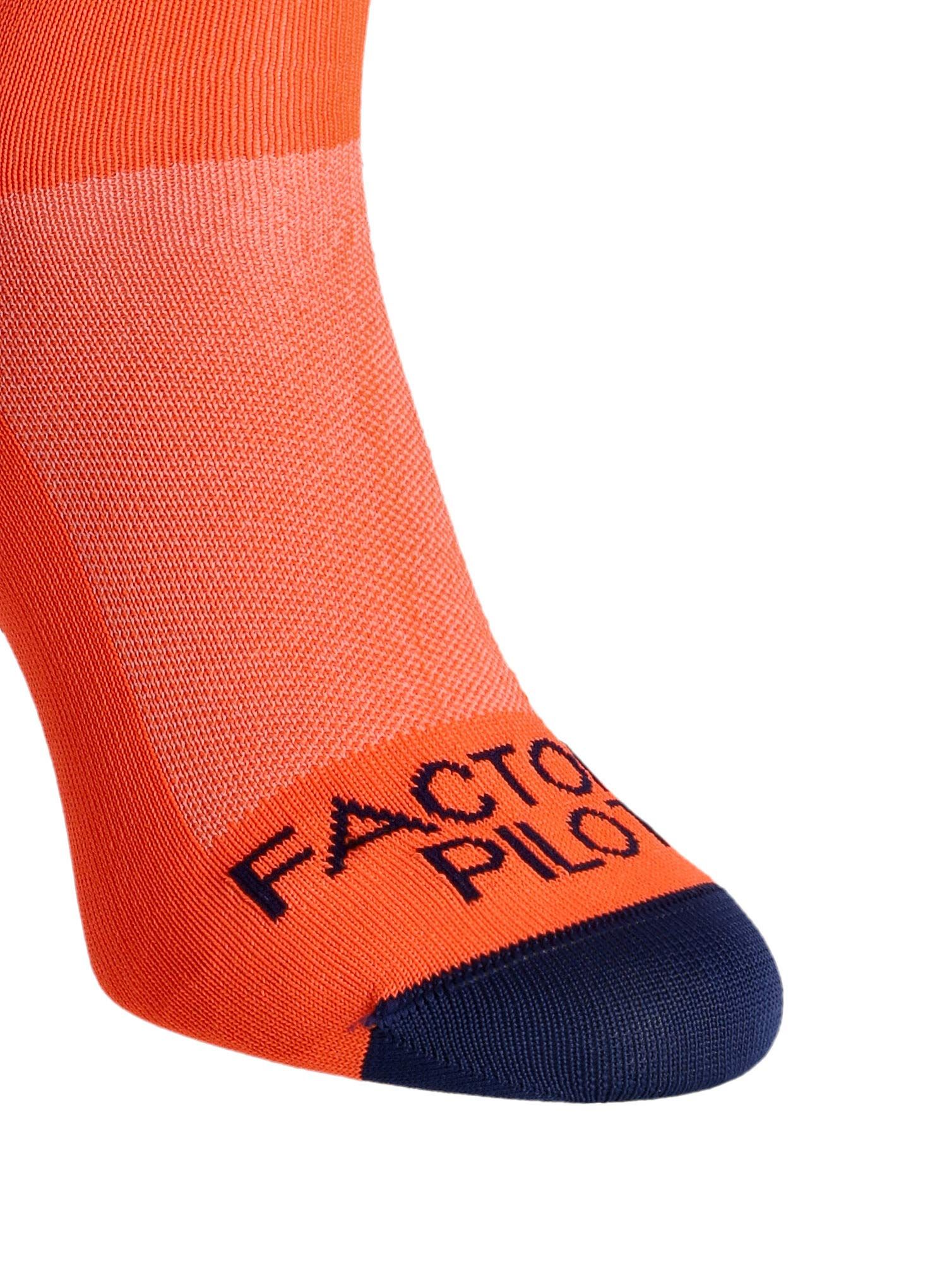 Cyklistické ponožky Oakley Factory Pilot Mtb Socks - neon orange