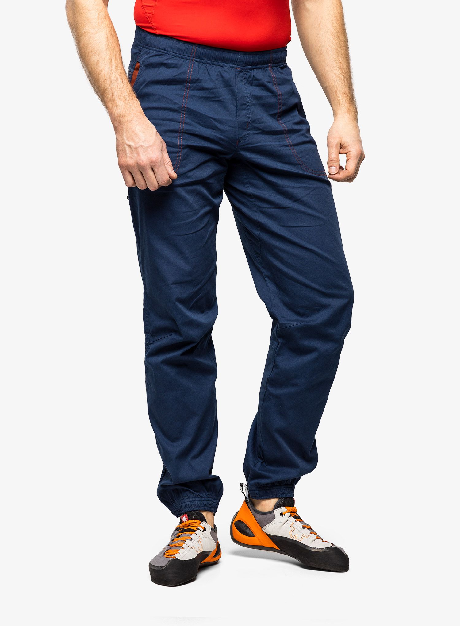 Lezecké kalhoty pánské Ocun Jaws Pants - blue dress