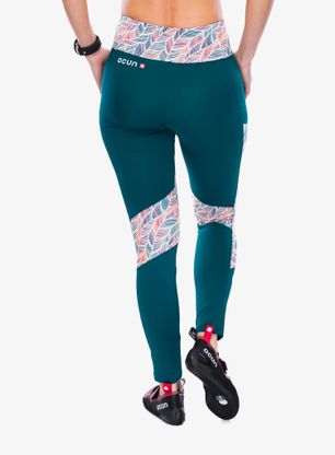Lezecké legíny Ocun Rhea Leggings - green deep teal