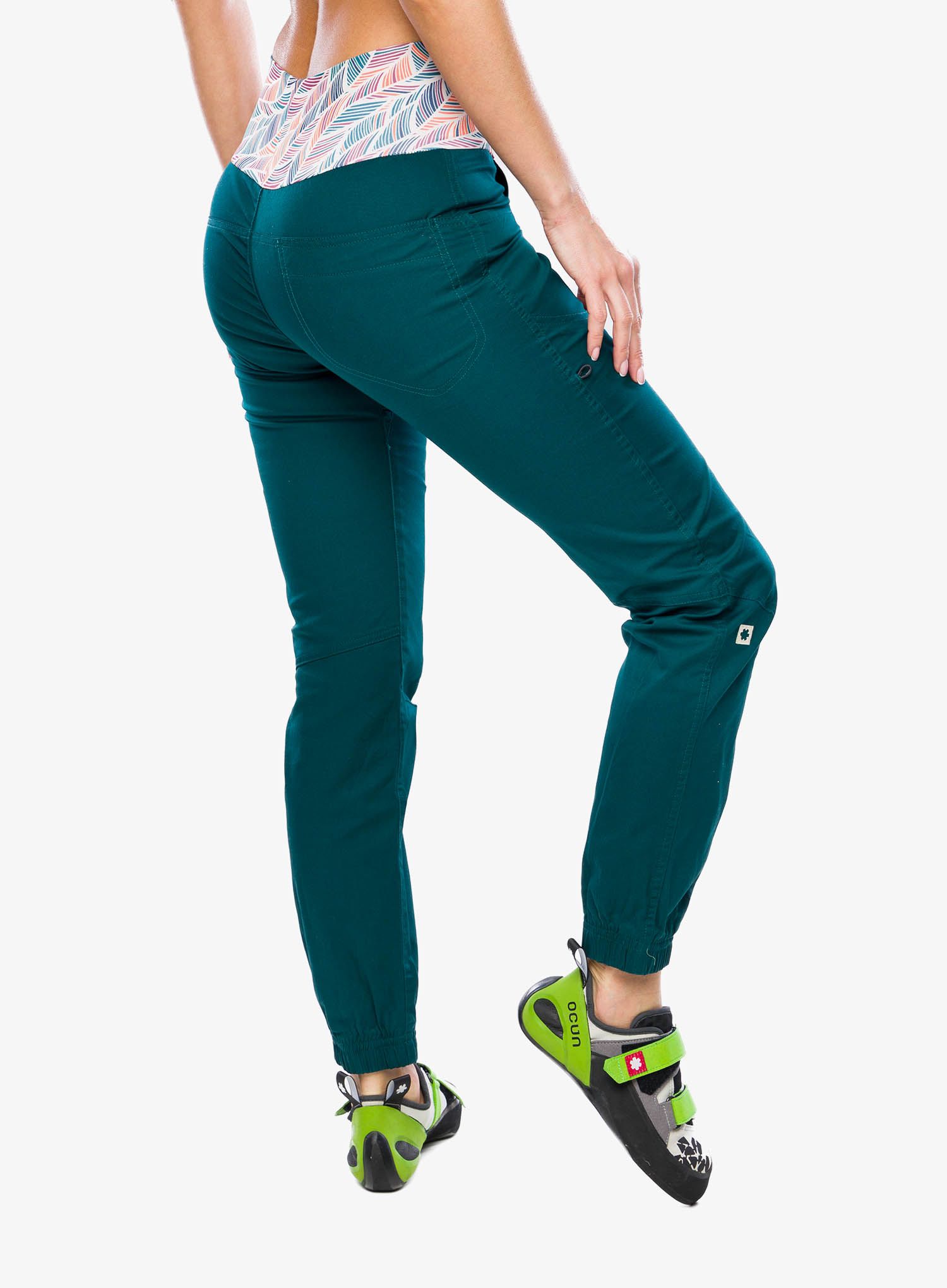 Lezecké kalhoty dámské Ocun Sansa Pants - green deep teal