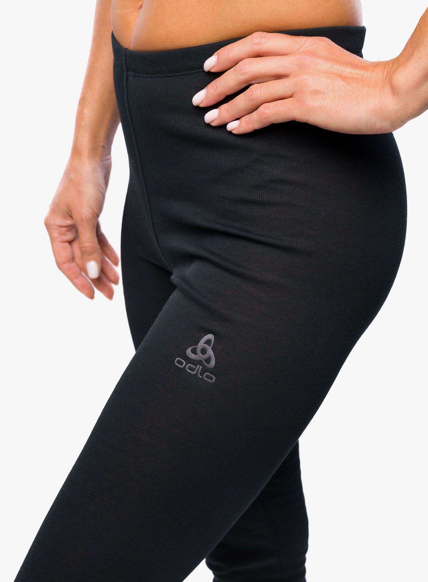 Termolegíny dámské Odlo Active Warm Eco BL Bottom Long - black