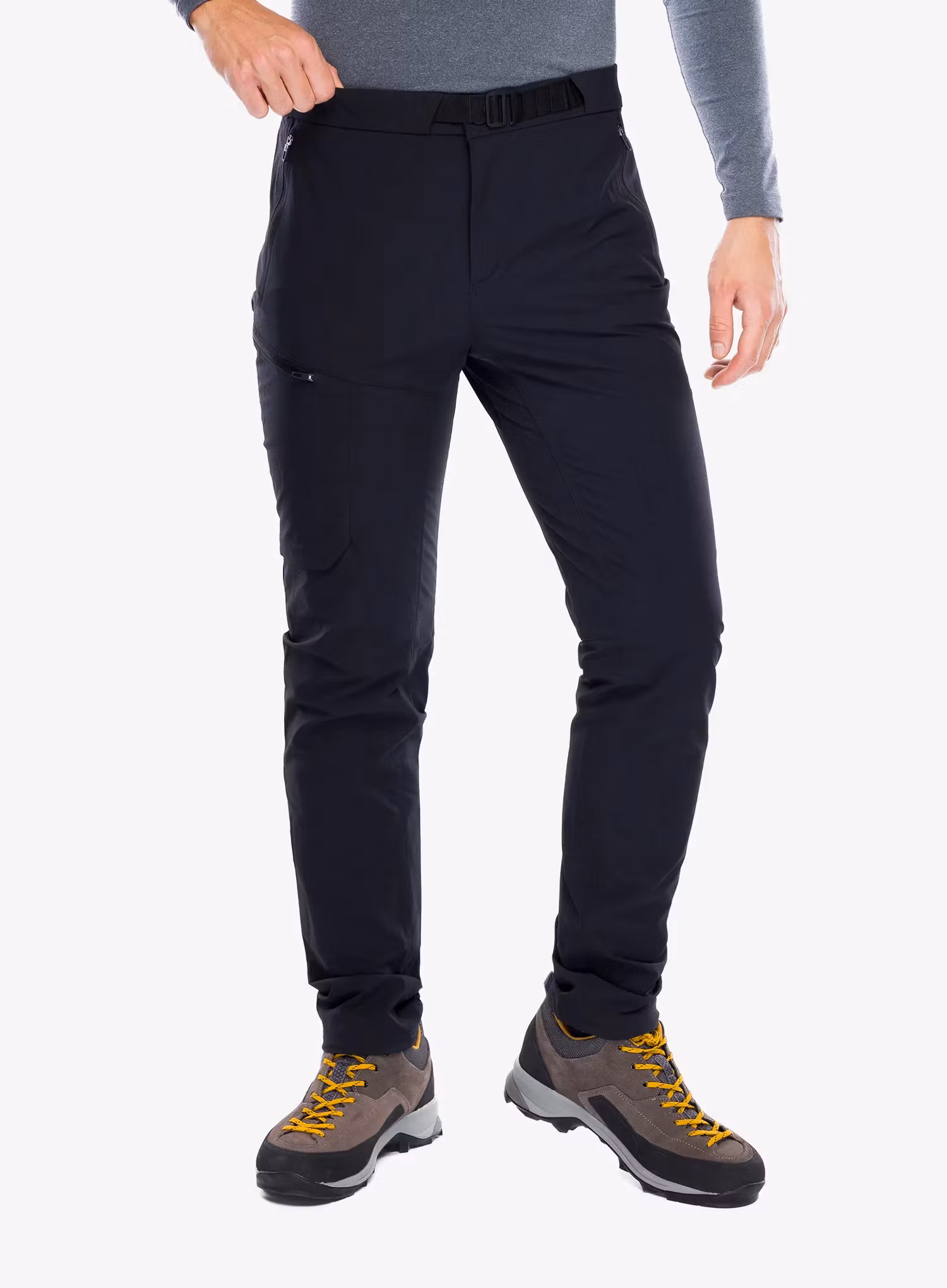 Trekové kalhoty pánské Odlo Ascent Pants Regular Length - black