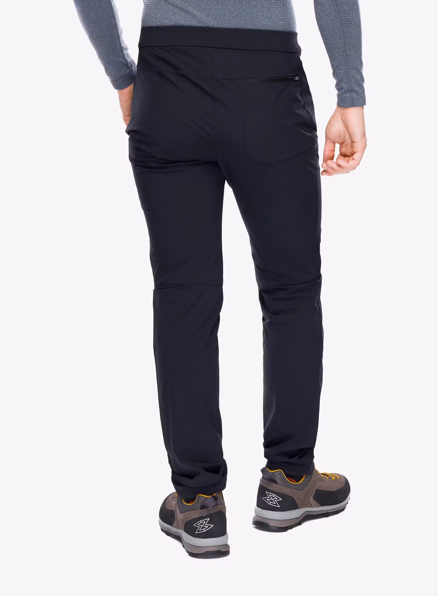 Trekové kalhoty pánské Odlo Ascent Pants Regular Length - black