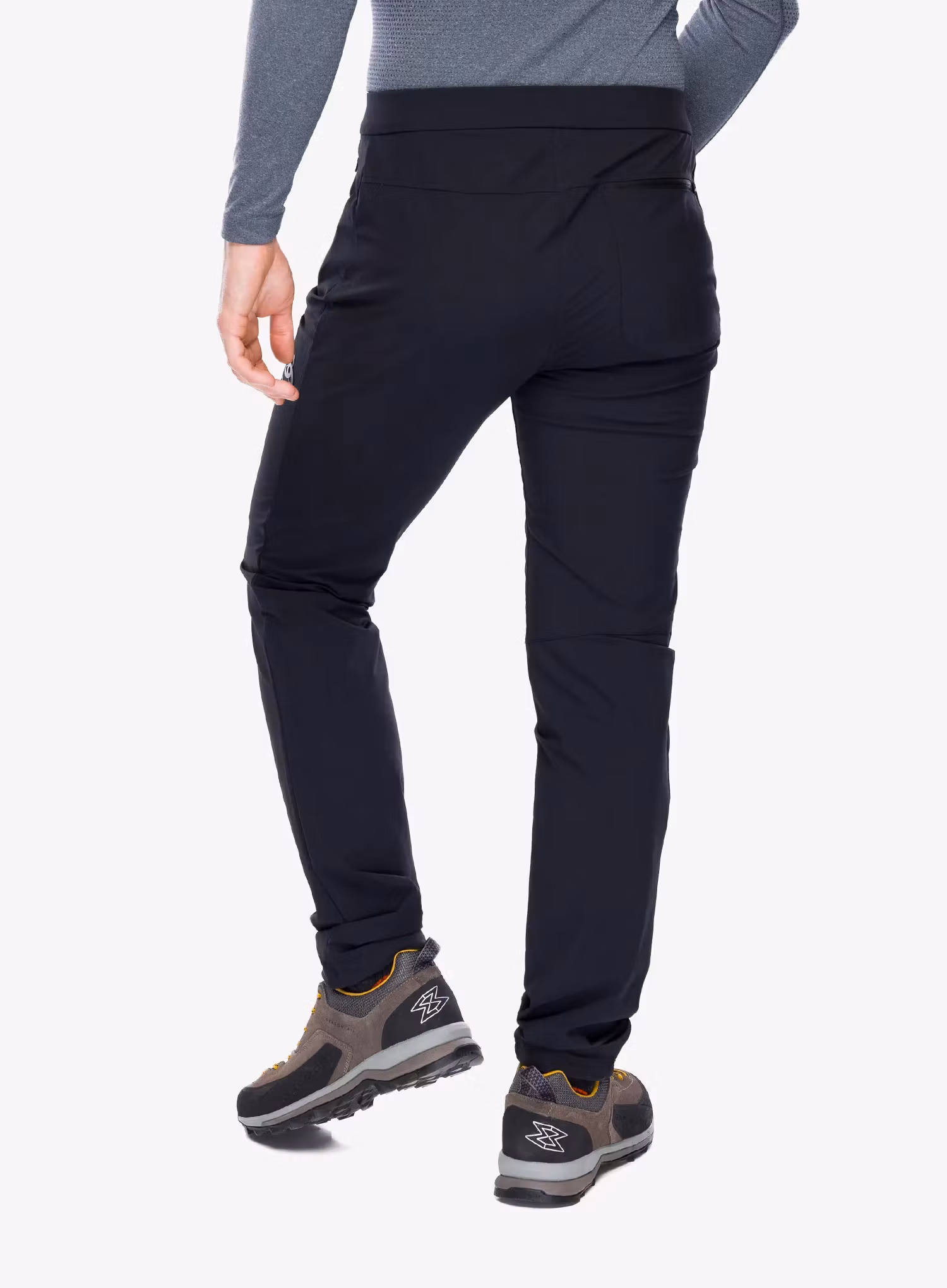Trekové kalhoty pánské Odlo Ascent Pants Regular Length - black