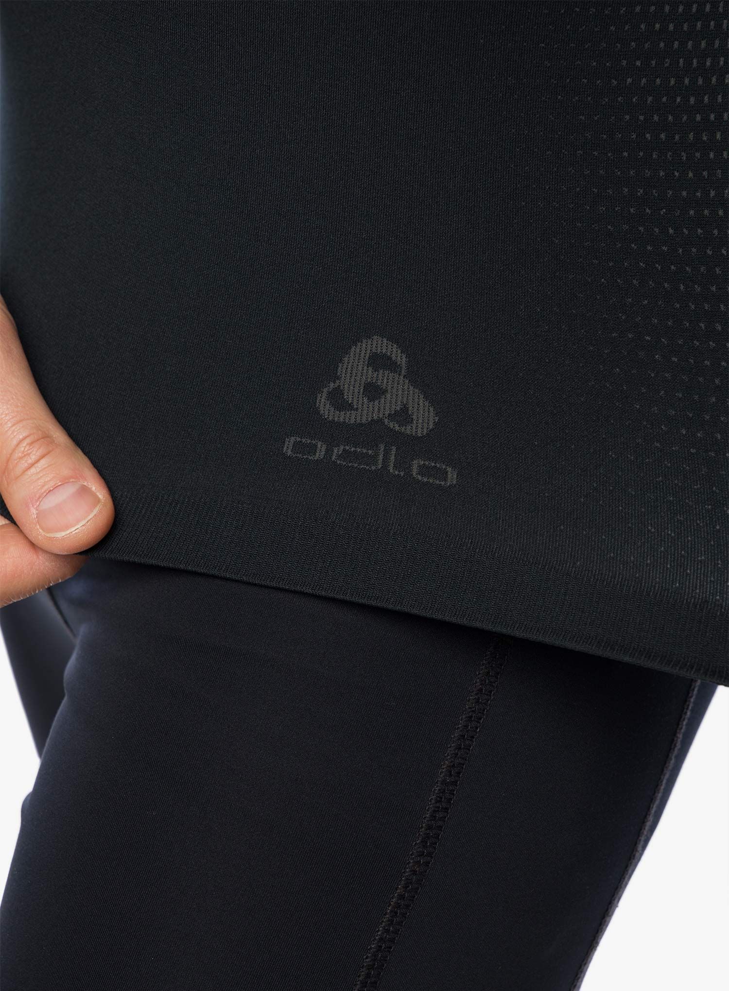 Funkční mikina Odlo Performance Light Eco BL Top Crew Neck LS - black