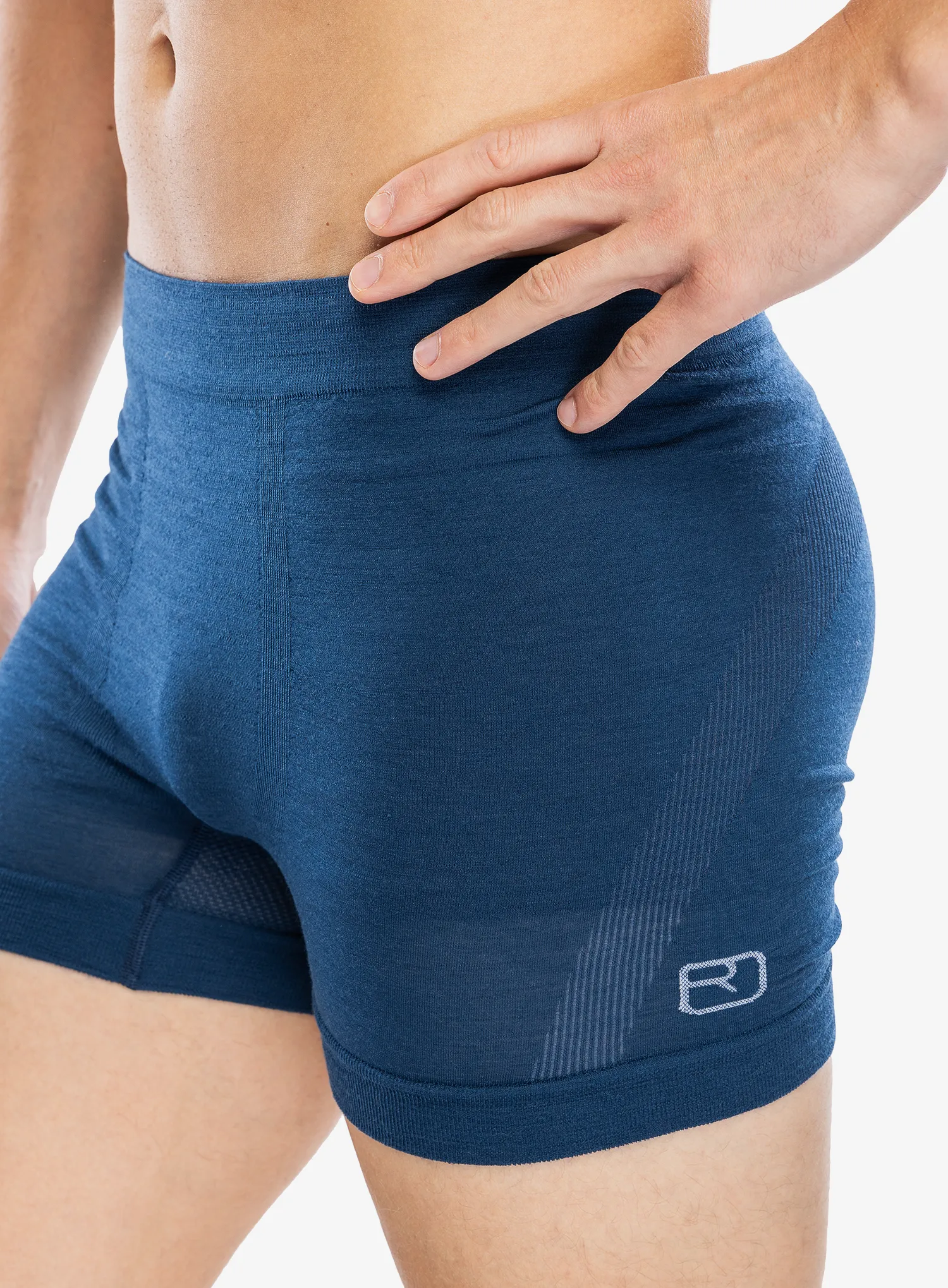 Funkční boxerky Ortovox 120 Comp Light Boxer - petrol blue