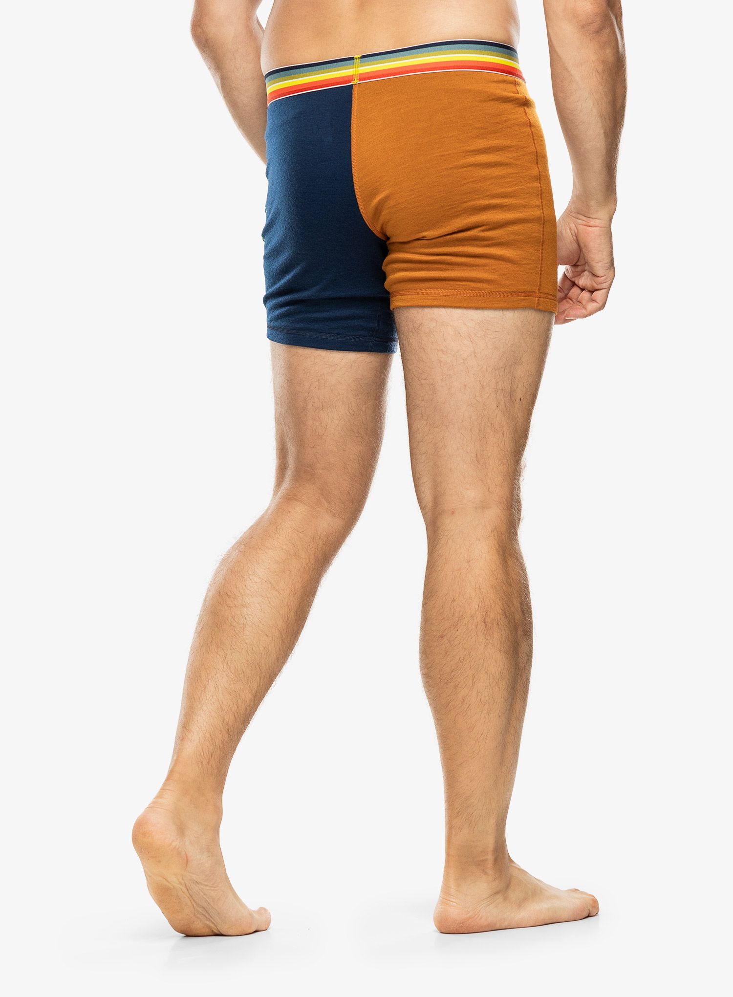 Pánské termoaktivní boxerky Ortovox 185 Rock N Wool Boxer - deep ocean