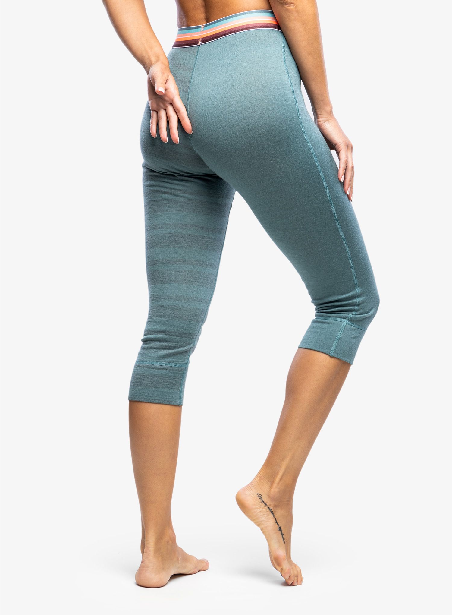 Termolegíny dámské Ortovox 185 Rock N Wool Short Pants - arctic grey