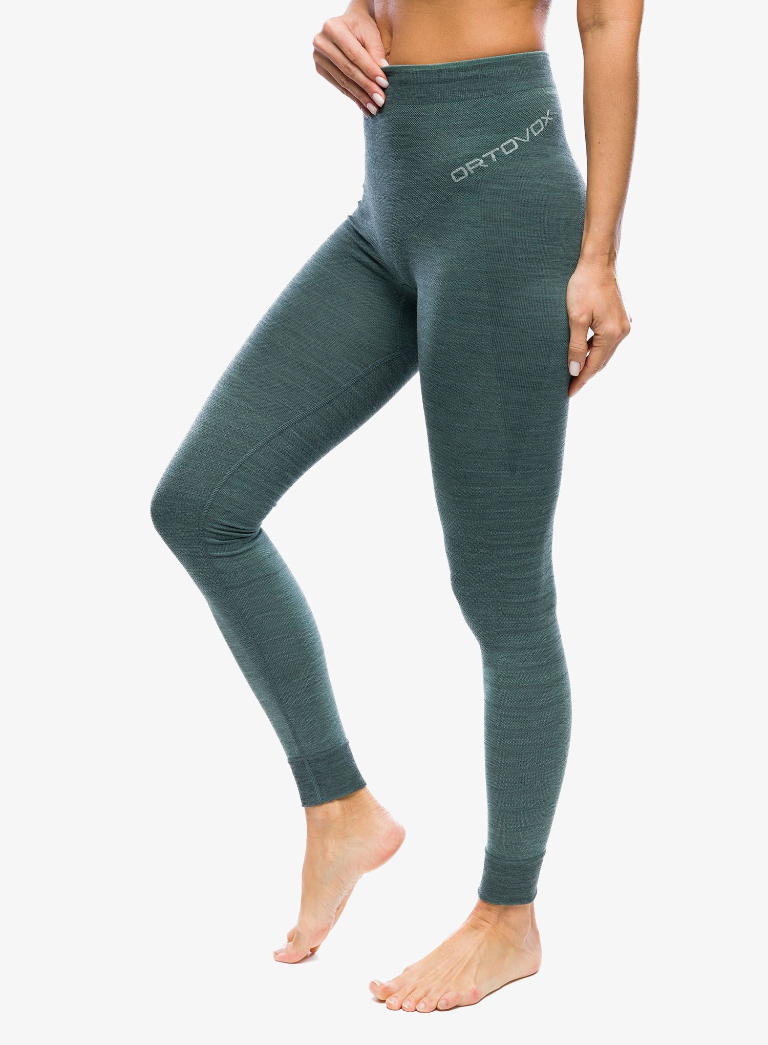Termolegíny dámské Ortovox 230 Competition Long Pants - arctic grey