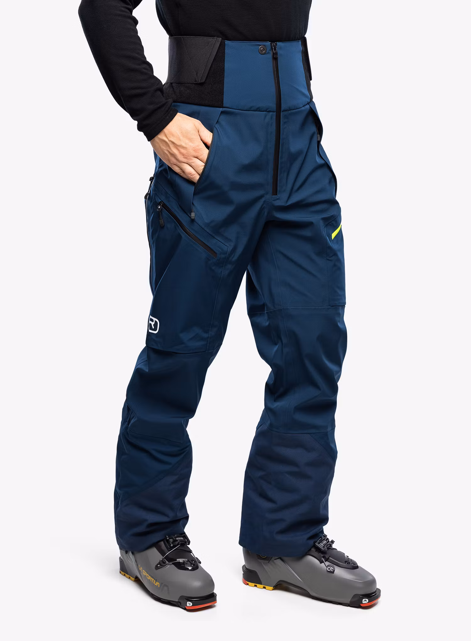 Kalhoty Ortovox 3L Guardian Shell Pants - deep ocean