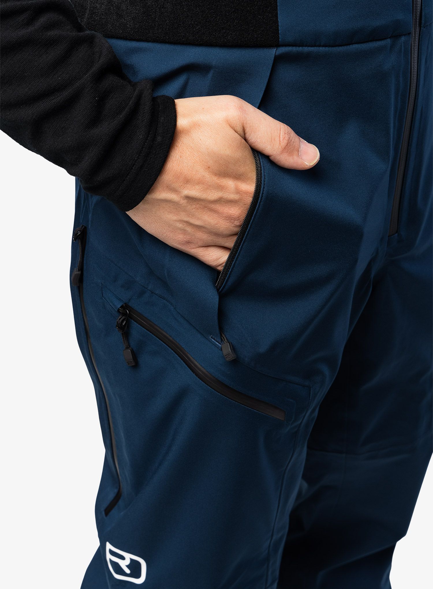 Kalhoty Ortovox 3L Guardian Shell Pants - deep ocean