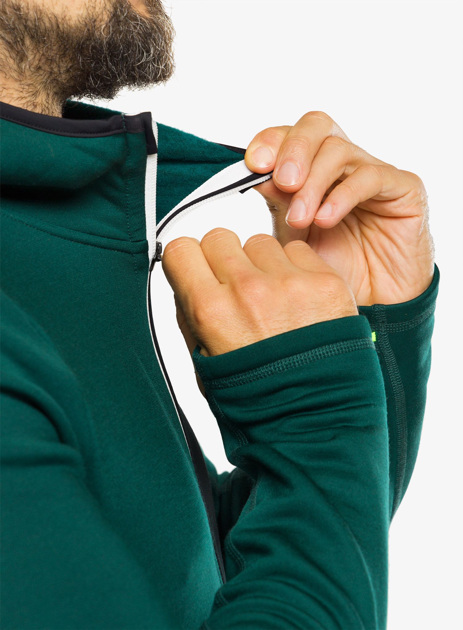 Pánská mikina Ortovox Fleece Hoody - dark pacific