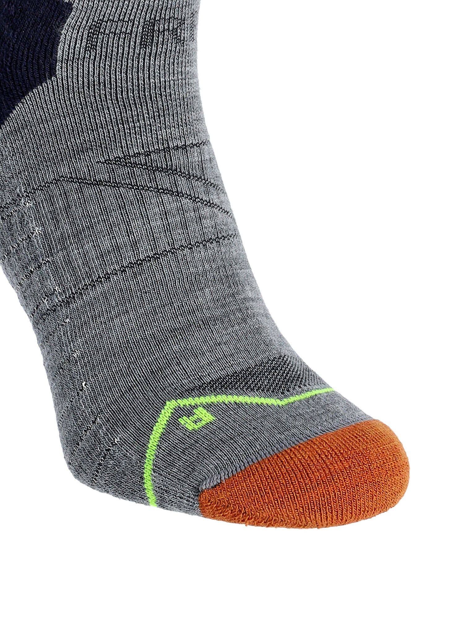 Ponožky na lyže Ortovox Free Ride Long Socks - clay orange