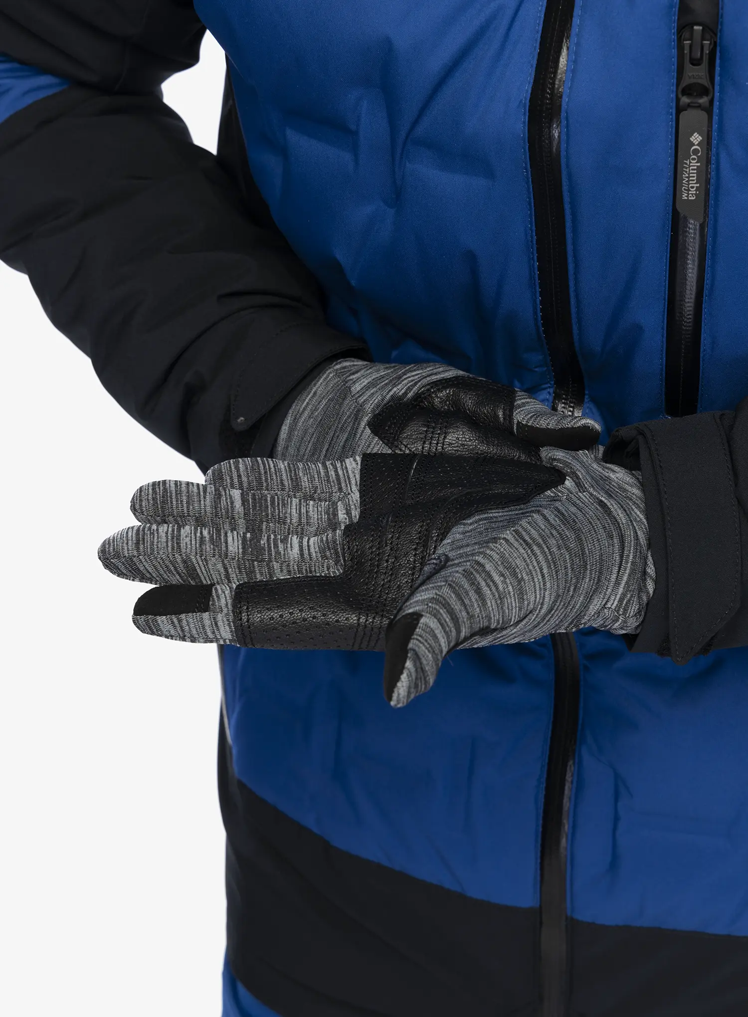 Lyžařské rukavice Ortovox Freeride 3 Finger Glove Pro - black raven