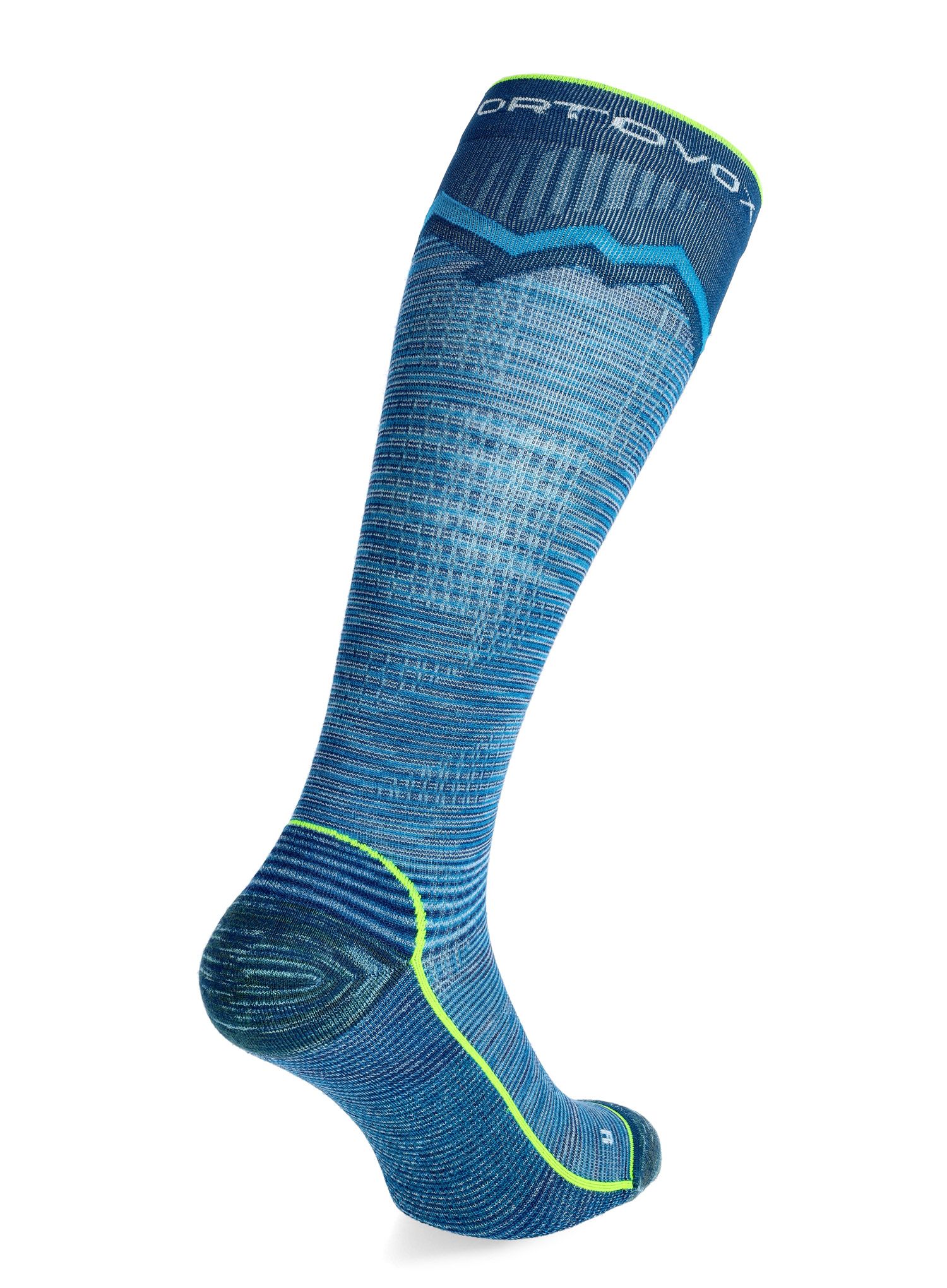 Skialpove ponozky Ortovox Tour Long Socks - mountain blue