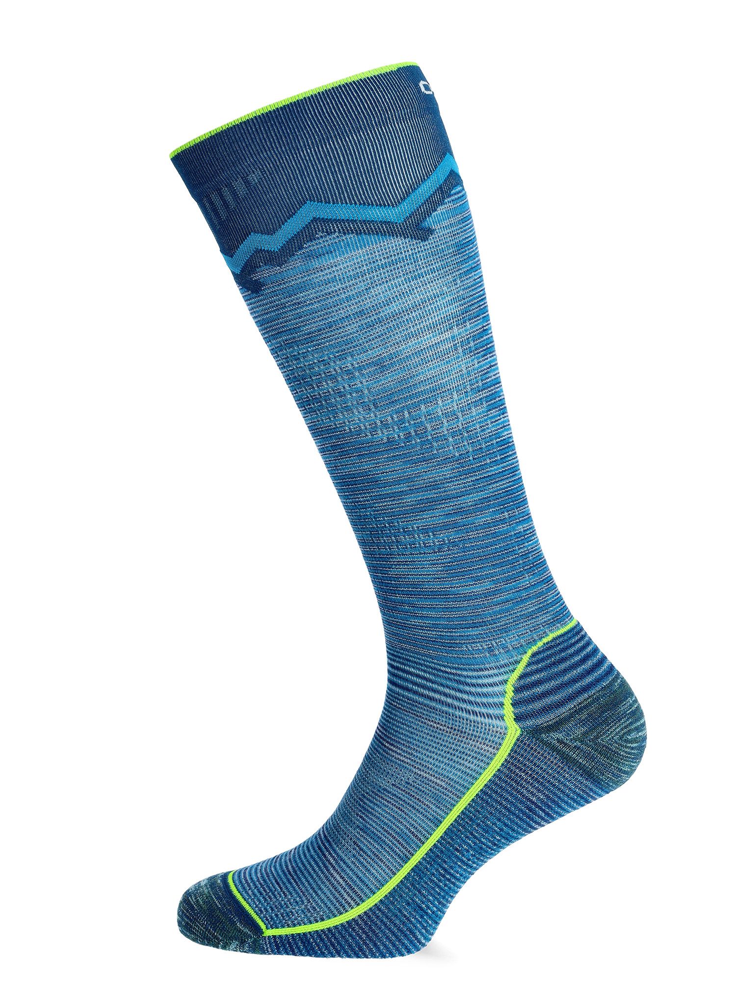 Skialpove ponozky Ortovox Tour Long Socks - mountain blue