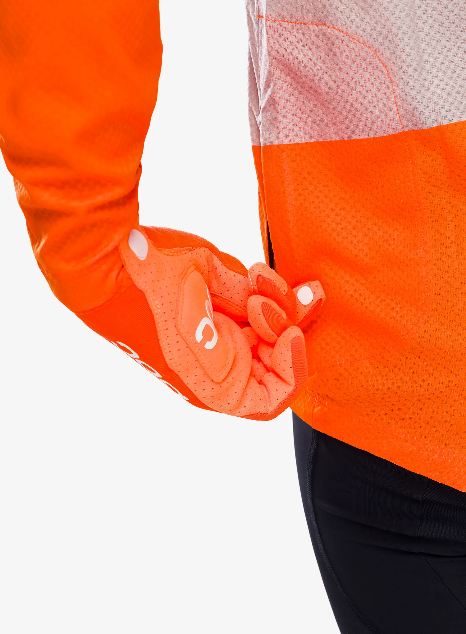 Cyklistické rukavice POC AVIP Glove Long - zink orange