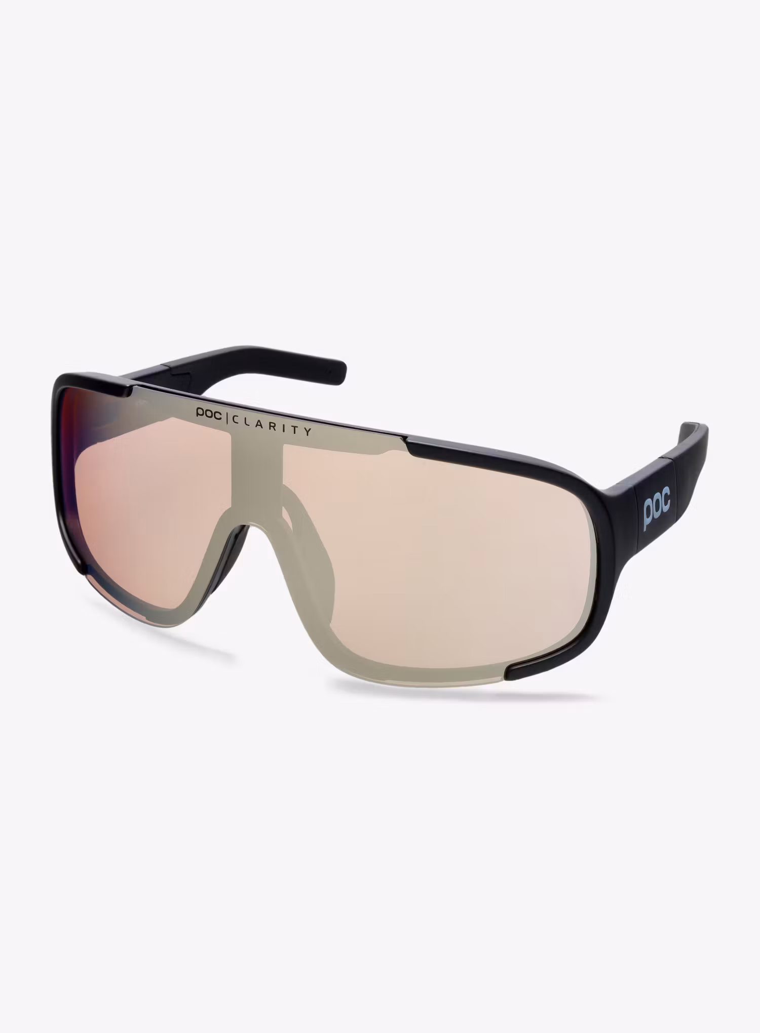 Brýle na kolo POC Aspire - black/clarity trail/silver