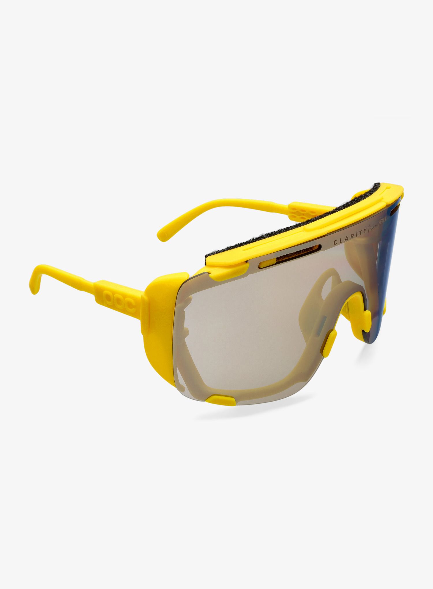 Brýle na kolo POC Devour Glacial - aventurine yellow