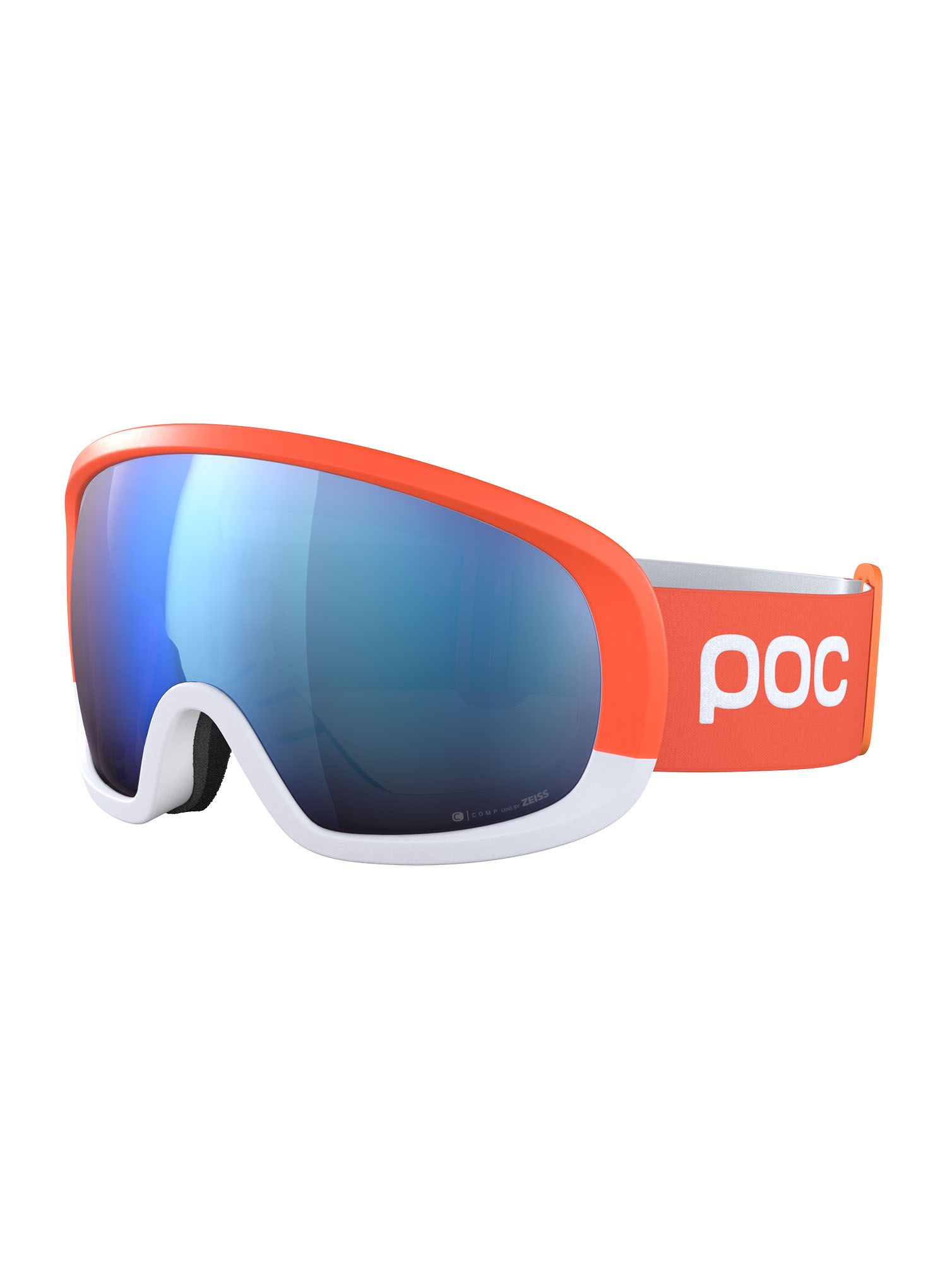 Lyžařské brýle POC Fovea Mid Race - zink org/hydro wht/sunny blue