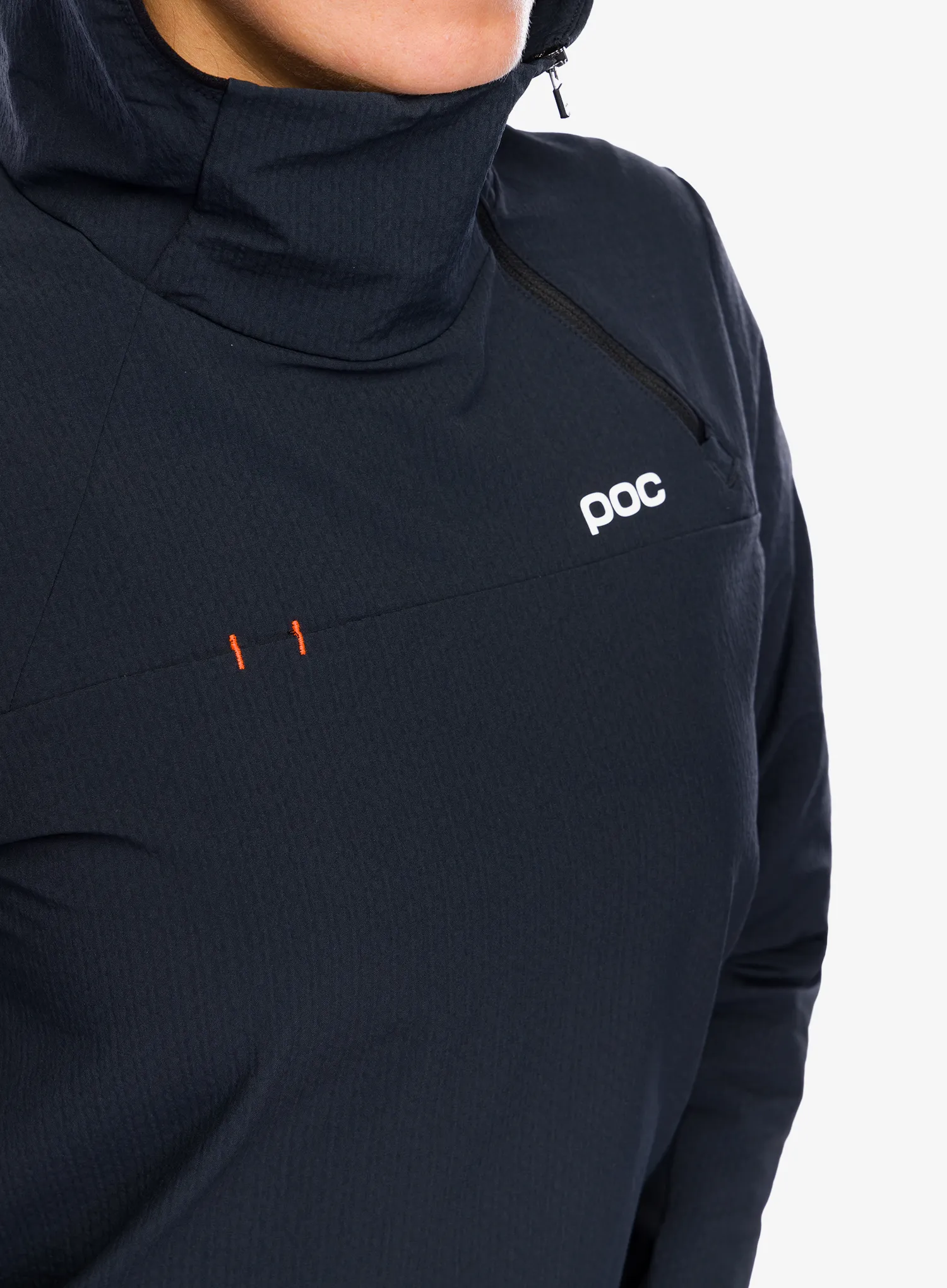 Bunda na kolo dámská POC Mantle Thermal Hoodie - uranium black
