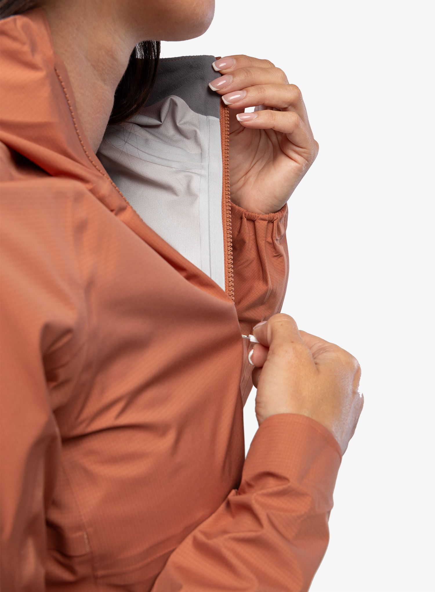 Bunda na kolo dámská POC Signal All-weather jacket - himalayan salt