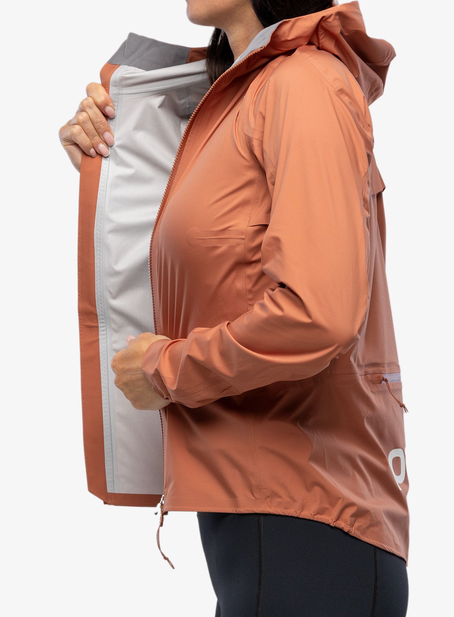 Bunda na kolo dámská POC Signal All-weather jacket - himalayan salt