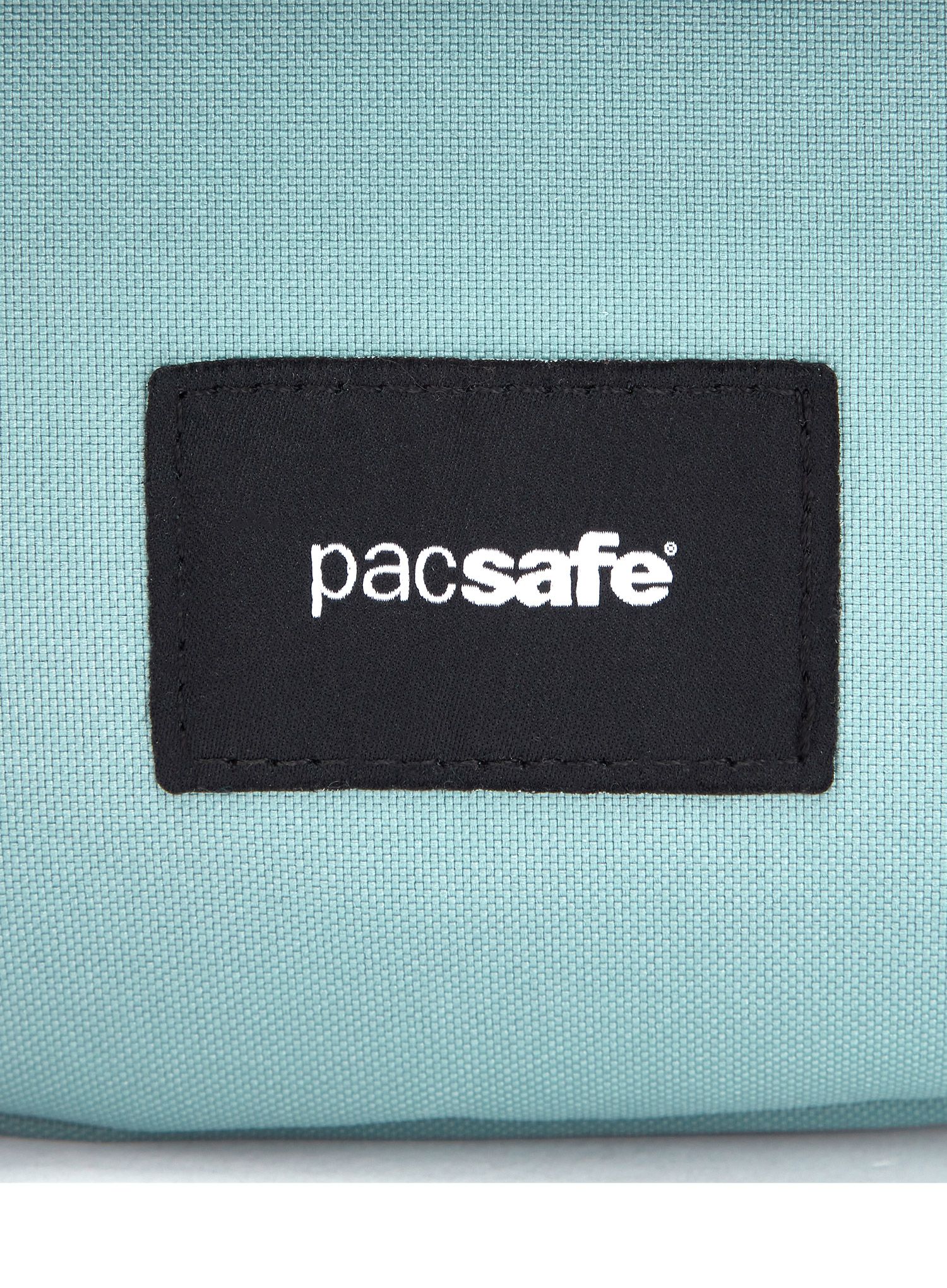Kapsička na krk Pacsafe Go Saddle Crossbody - fresh mint