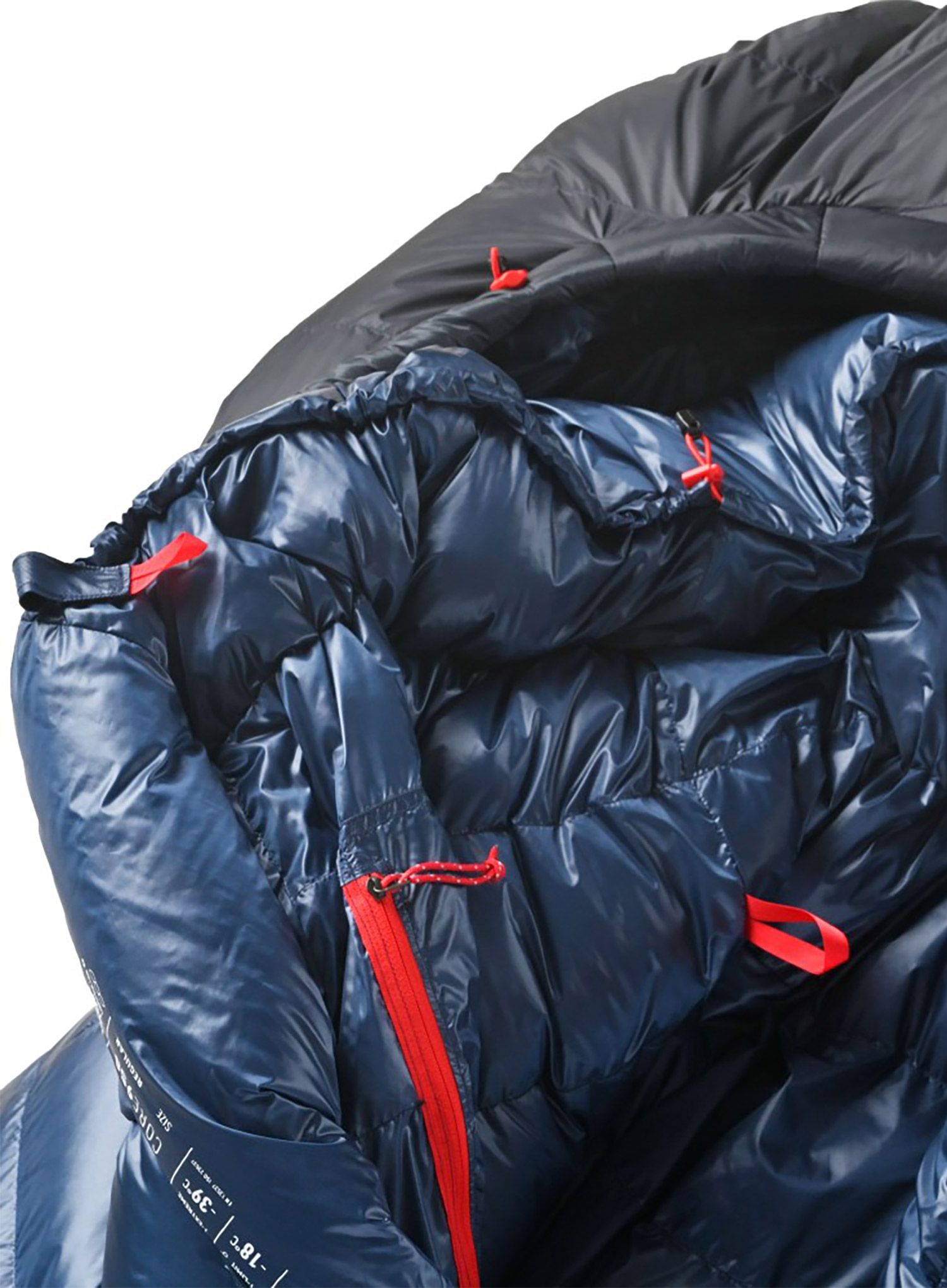 Péřový spacák Pajak Core 950 (180 cm) - navy