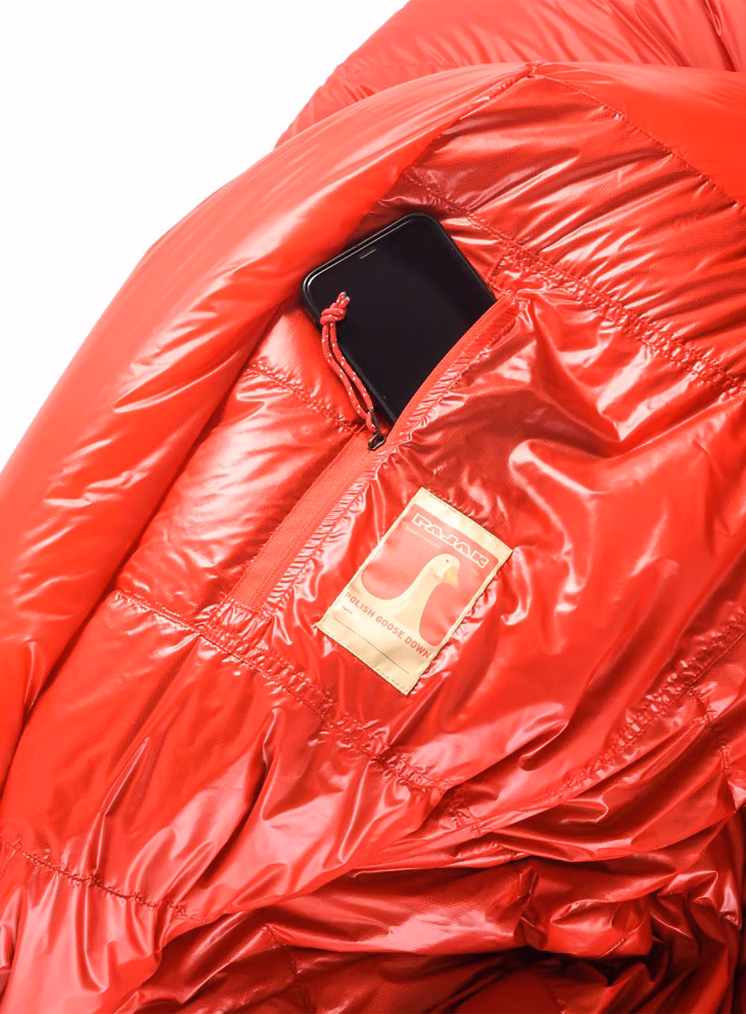 Péřový spacák Pajak Radical 16H (205 cm) - red