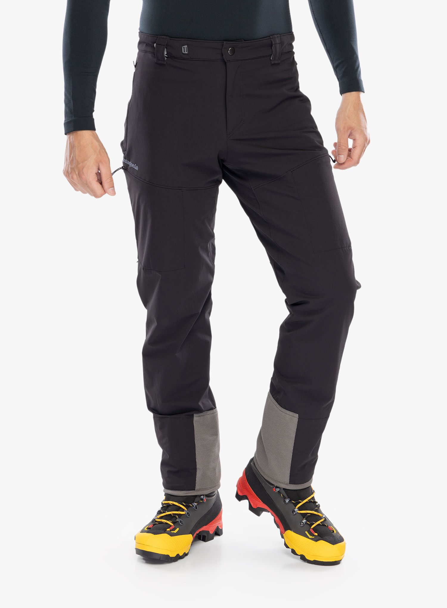 Softshell kalhoty Patagonia Alpine Guide Pants - ink black