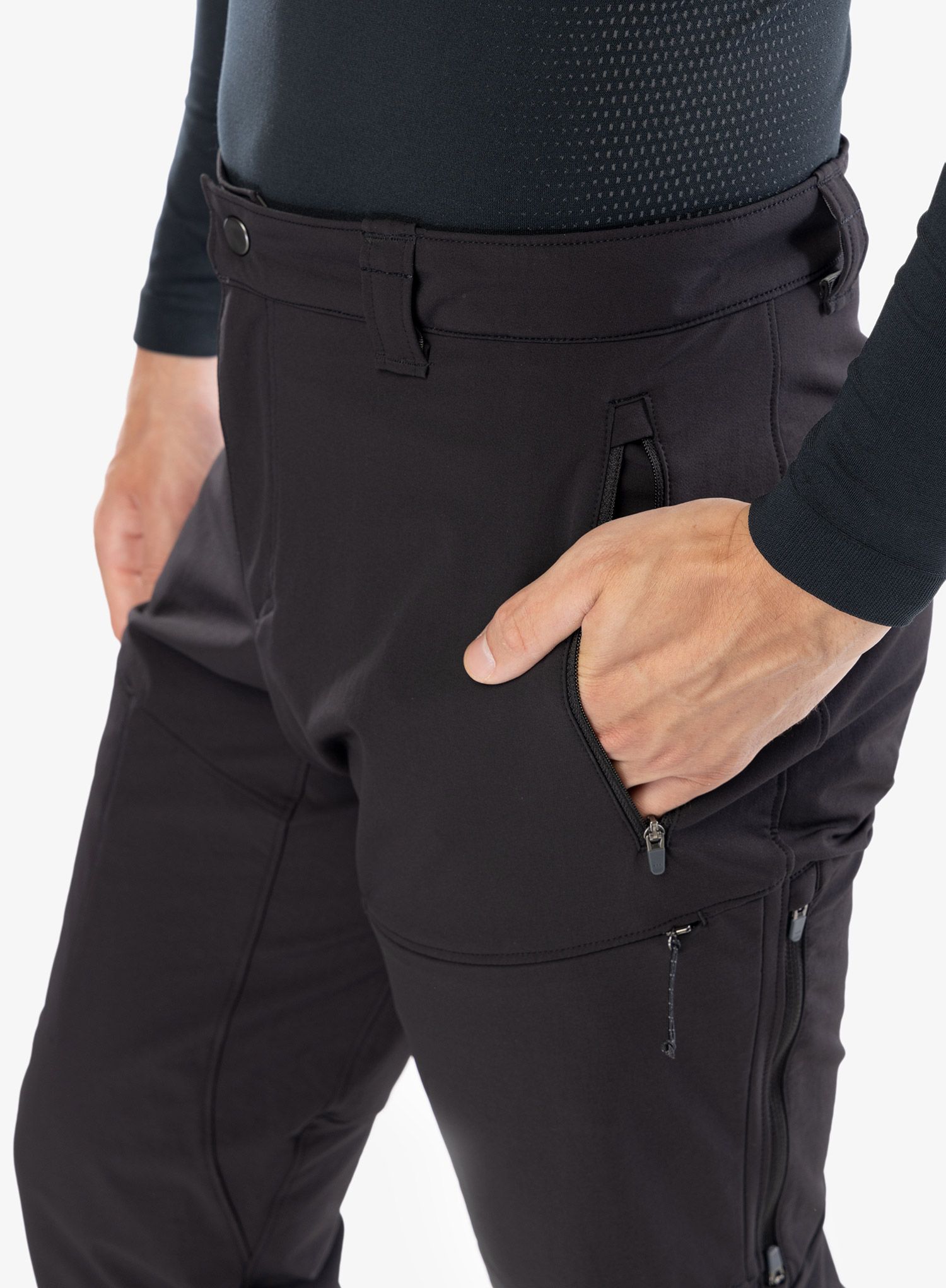 Softshell kalhoty Patagonia Alpine Guide Pants - ink black