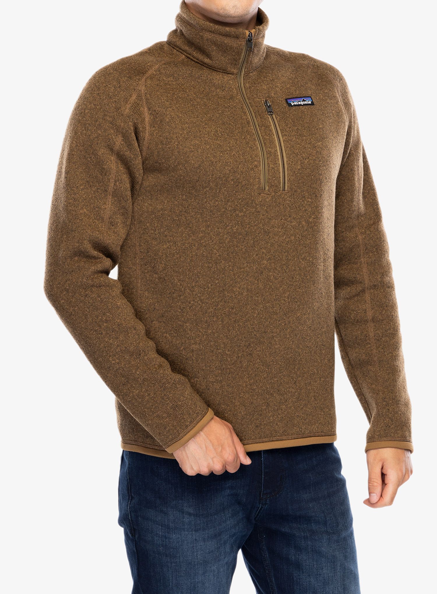 Fleecová mikina Patagonia Better Sweater 1/4 Zip - coriander brown