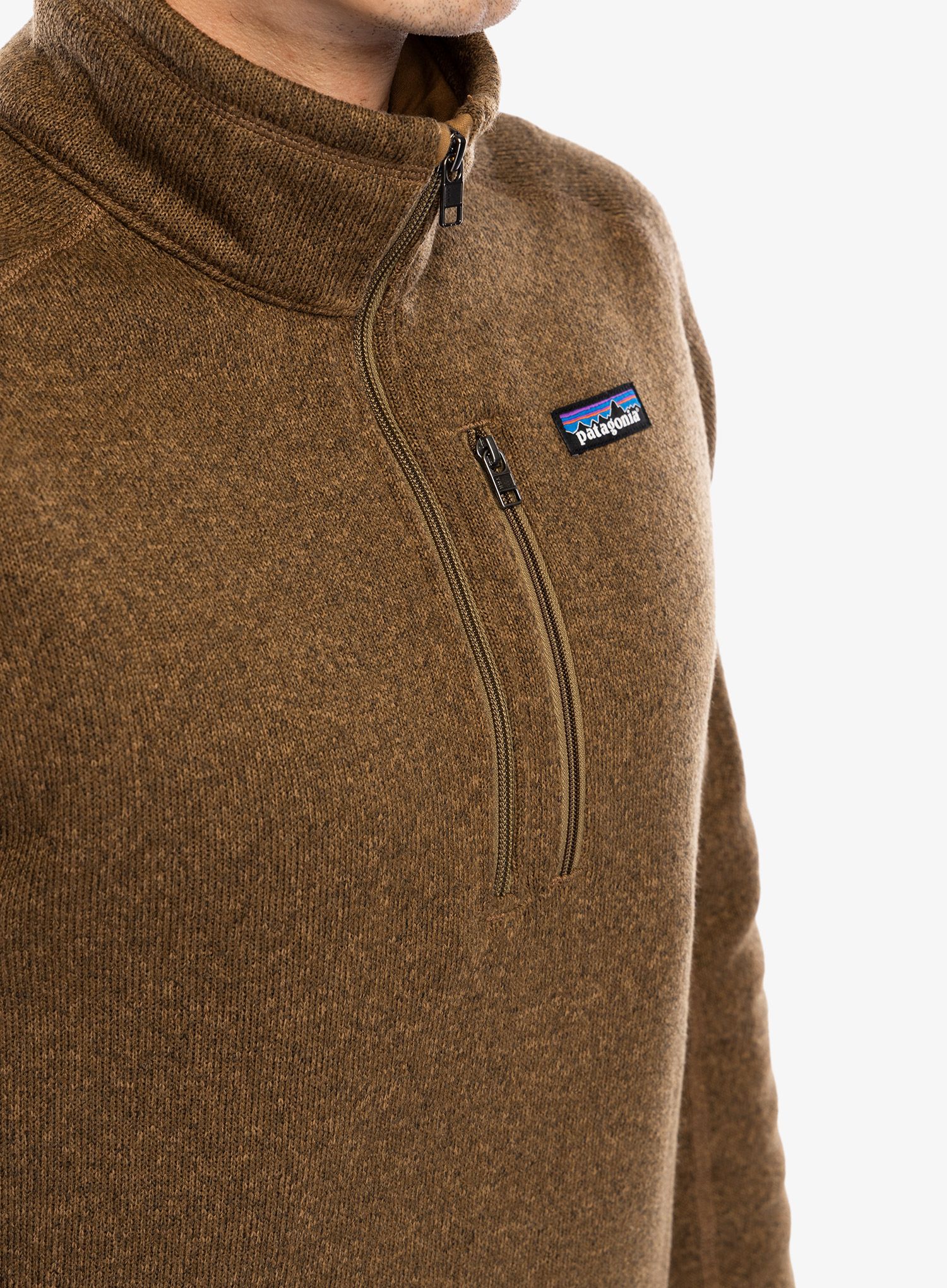 Fleecová mikina Patagonia Better Sweater 1/4 Zip - coriander brown