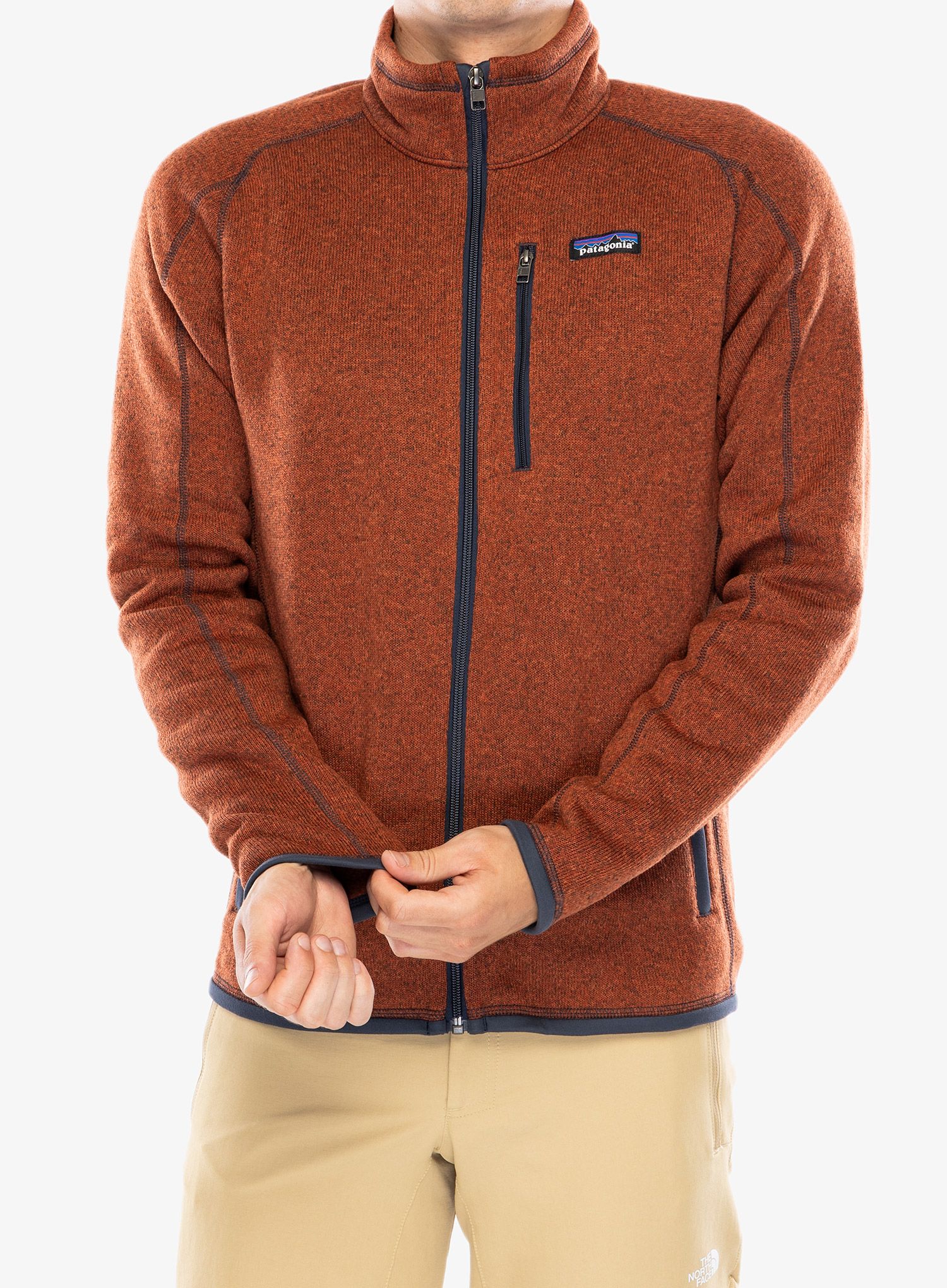 Fleecová mikina Patagonia Better Sweater Jacket - burnished red