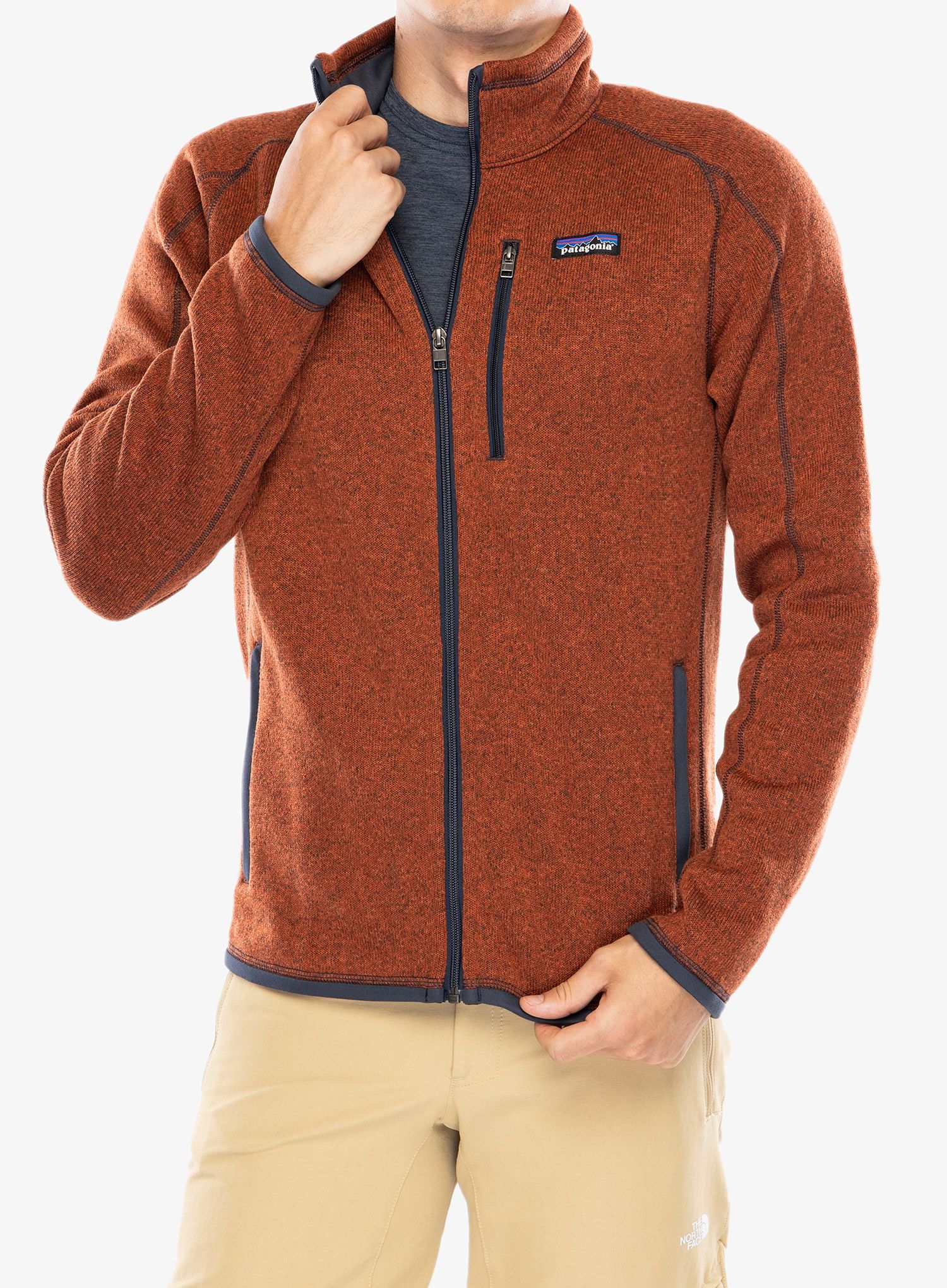 Fleecová mikina Patagonia Better Sweater Jacket - burnished red