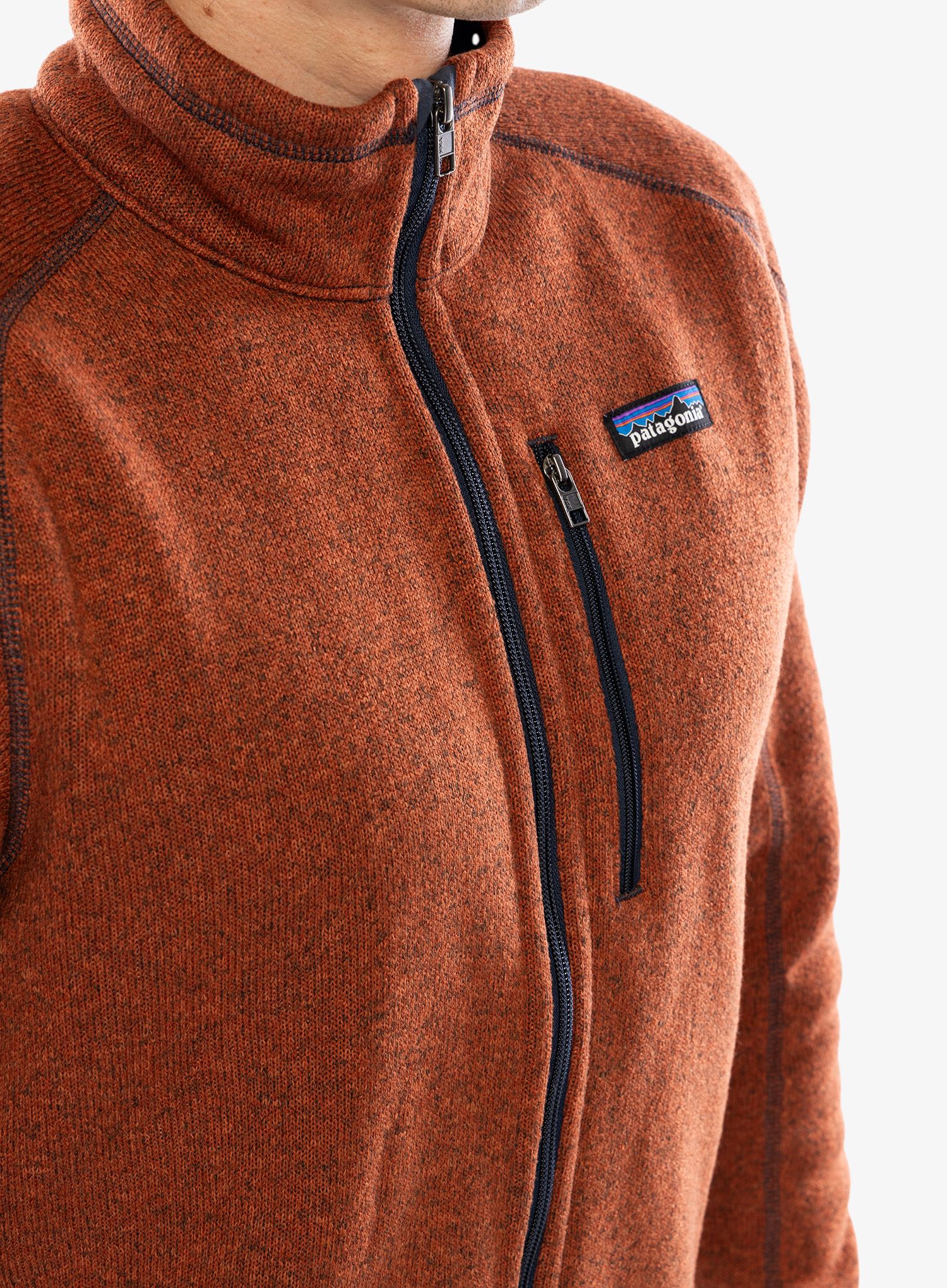 Fleecová mikina Patagonia Better Sweater Jacket - burnished red
