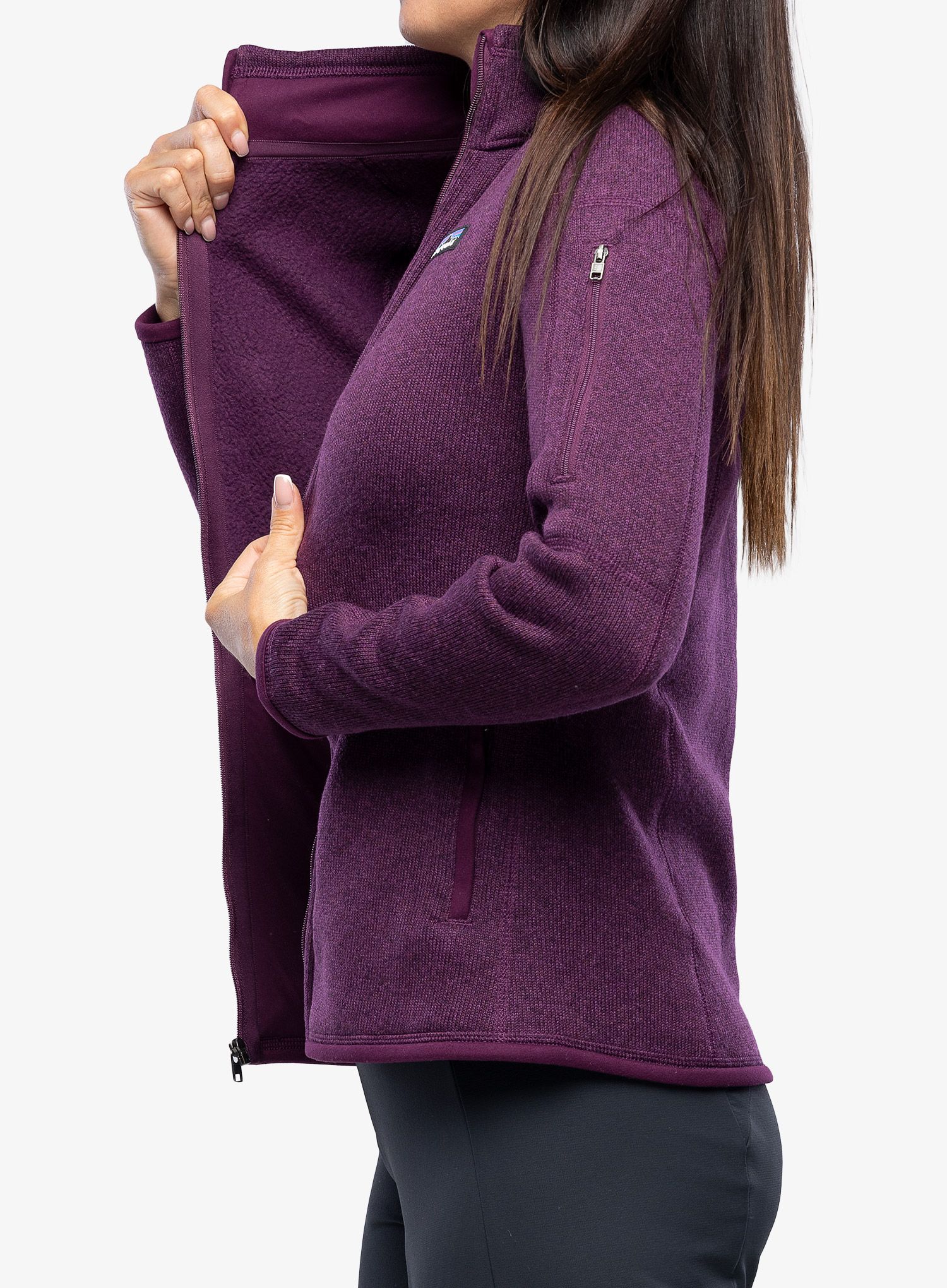 Fleecová mikina dámská Patagonia Better Sweater Jacket - night plum